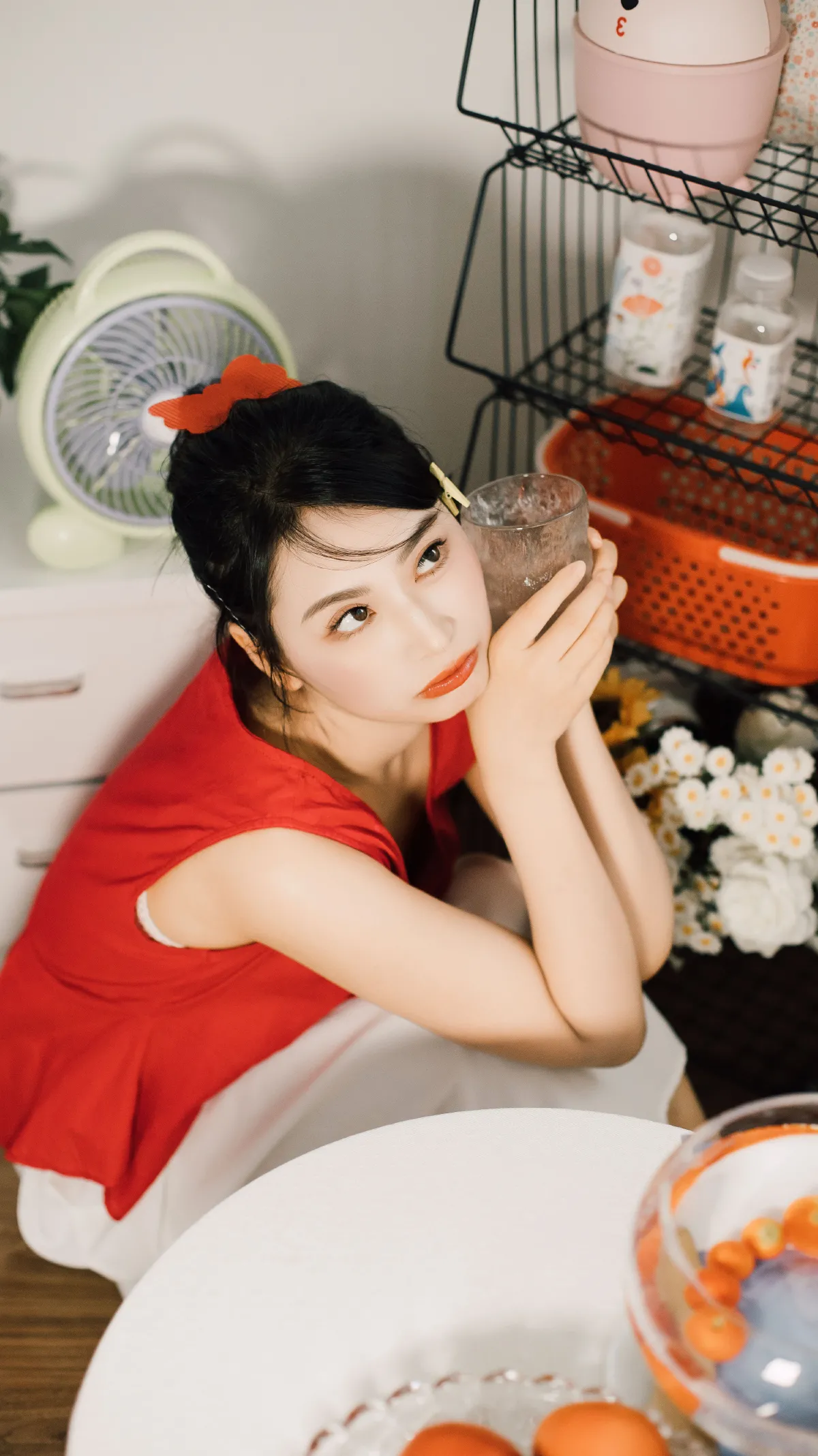 青陵_胡夹子《可爱的番茄少女》美图作品图片1