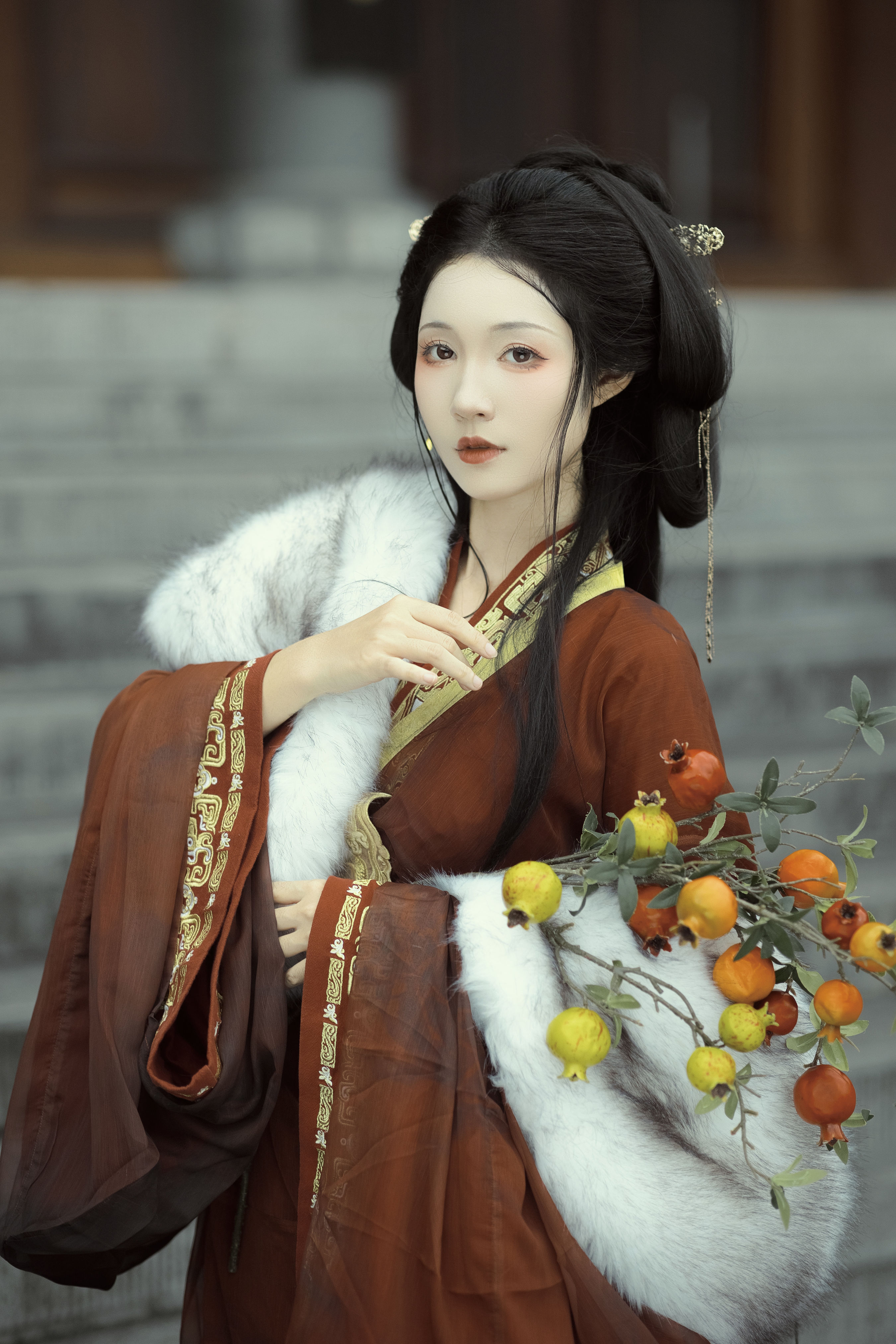 若寒Rock_瑞雪mizuyuki《青山折腰》美图作品图片1