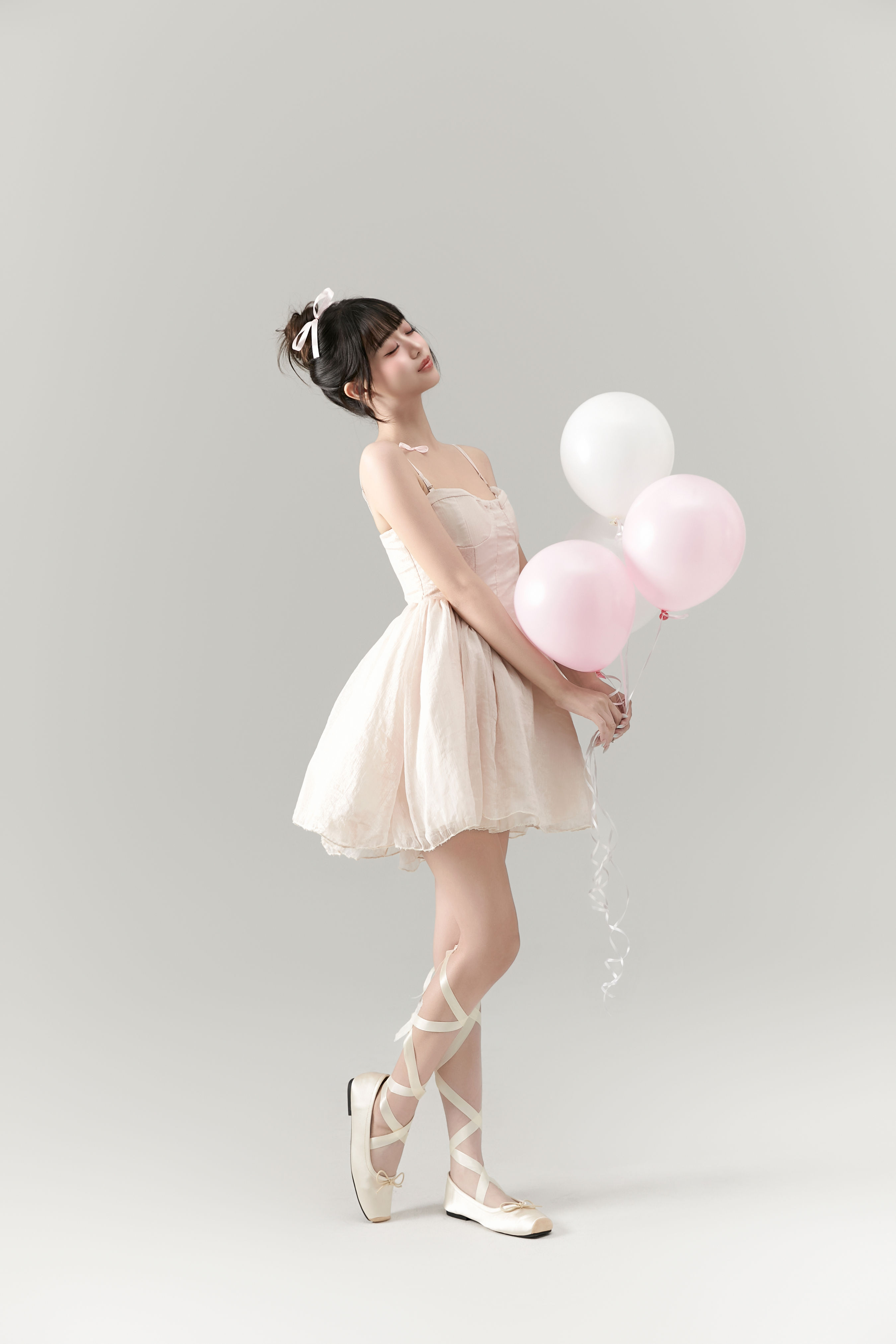 芭蕾少女生日写真