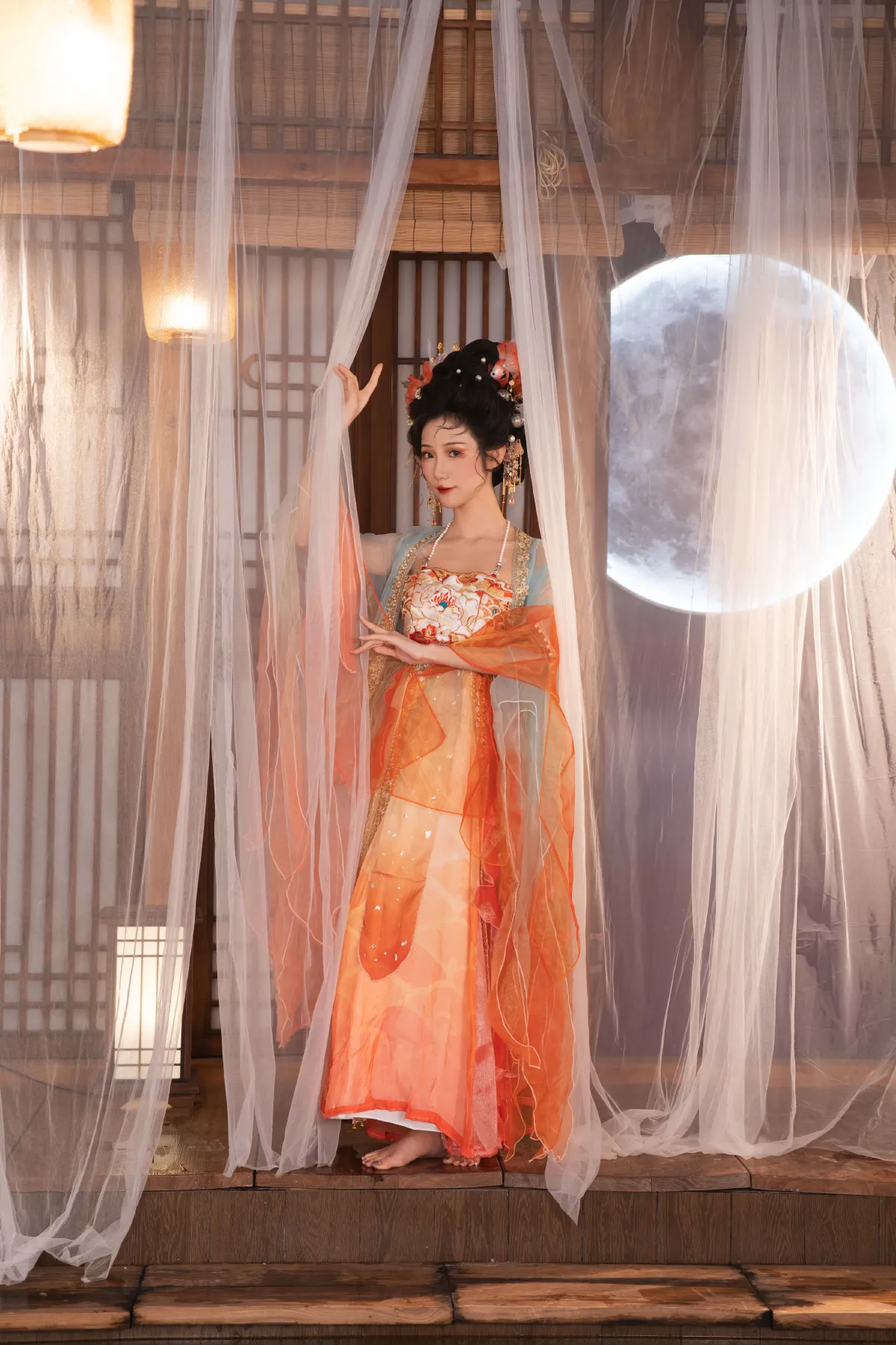 陈先森_o1ne万《月韵花影》美图作品图片1