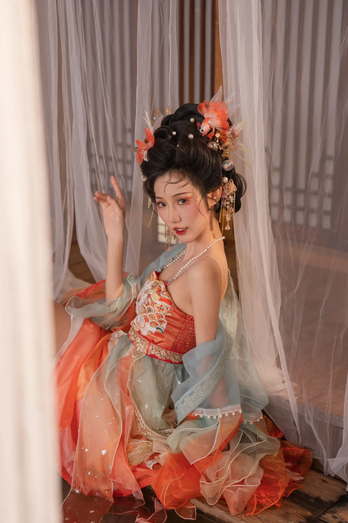陈先森_o1ne万《月韵花影》美图作品图片3