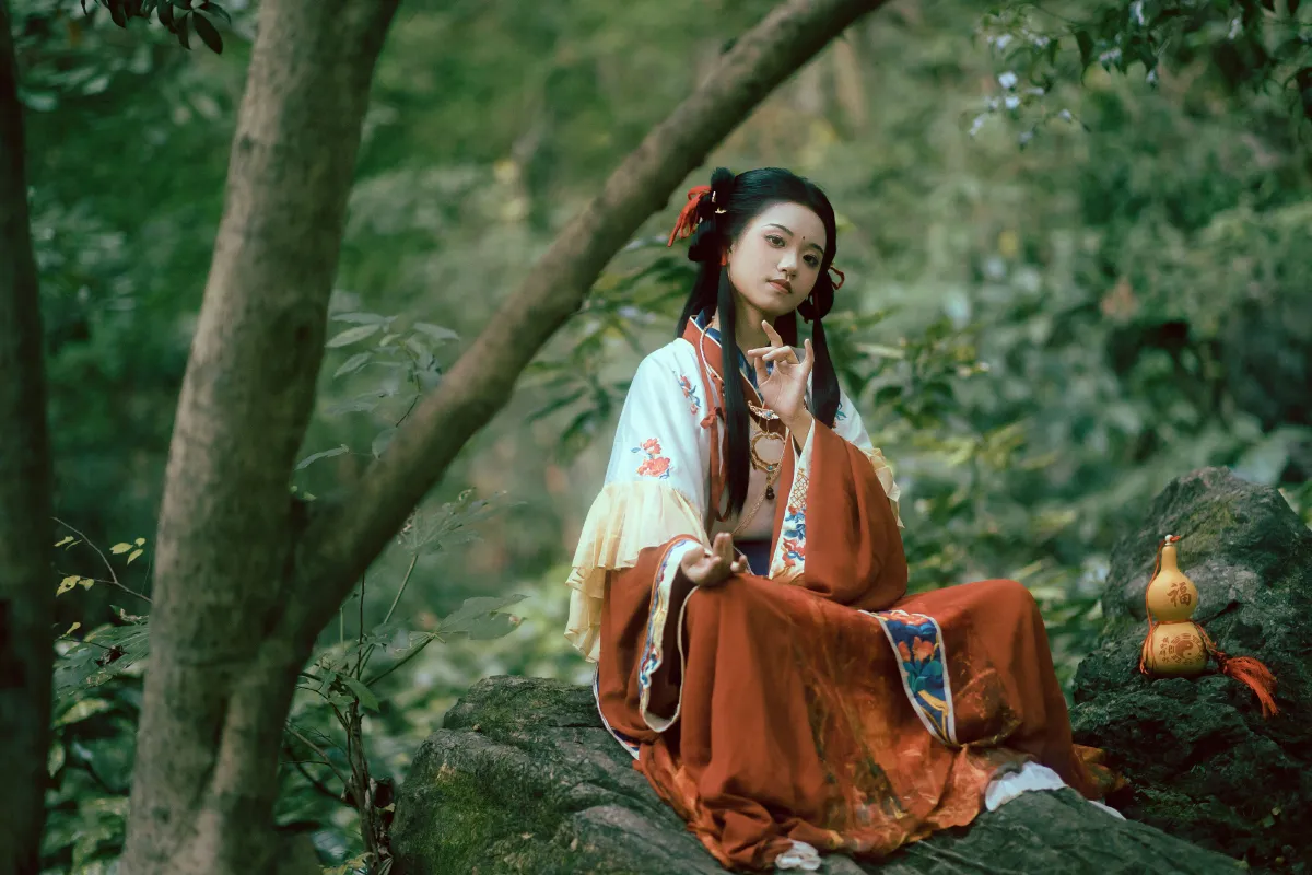若寒Rock_朝露《小道童》美图作品图片2
