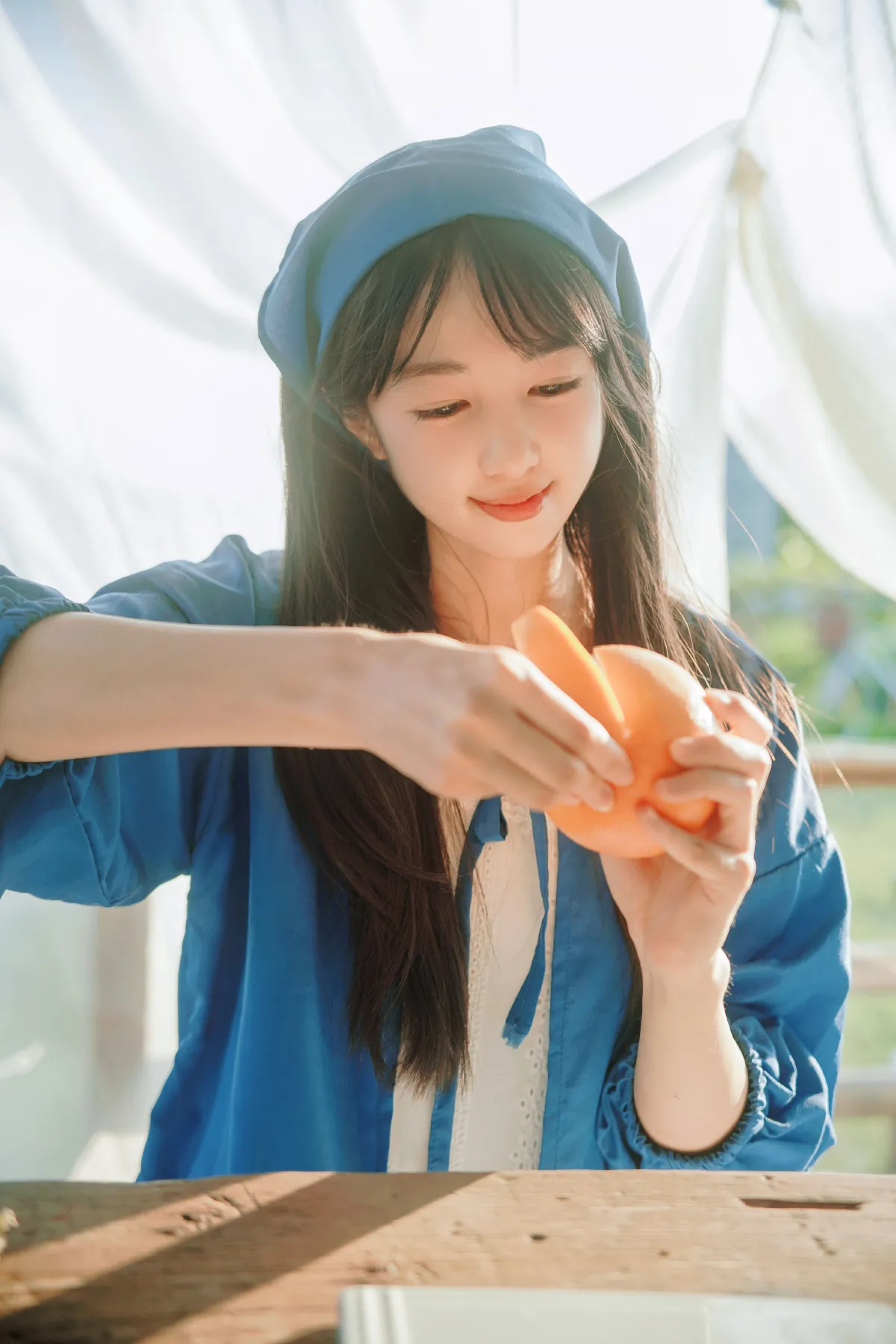 田园暮歌，花裙少女之韵3
