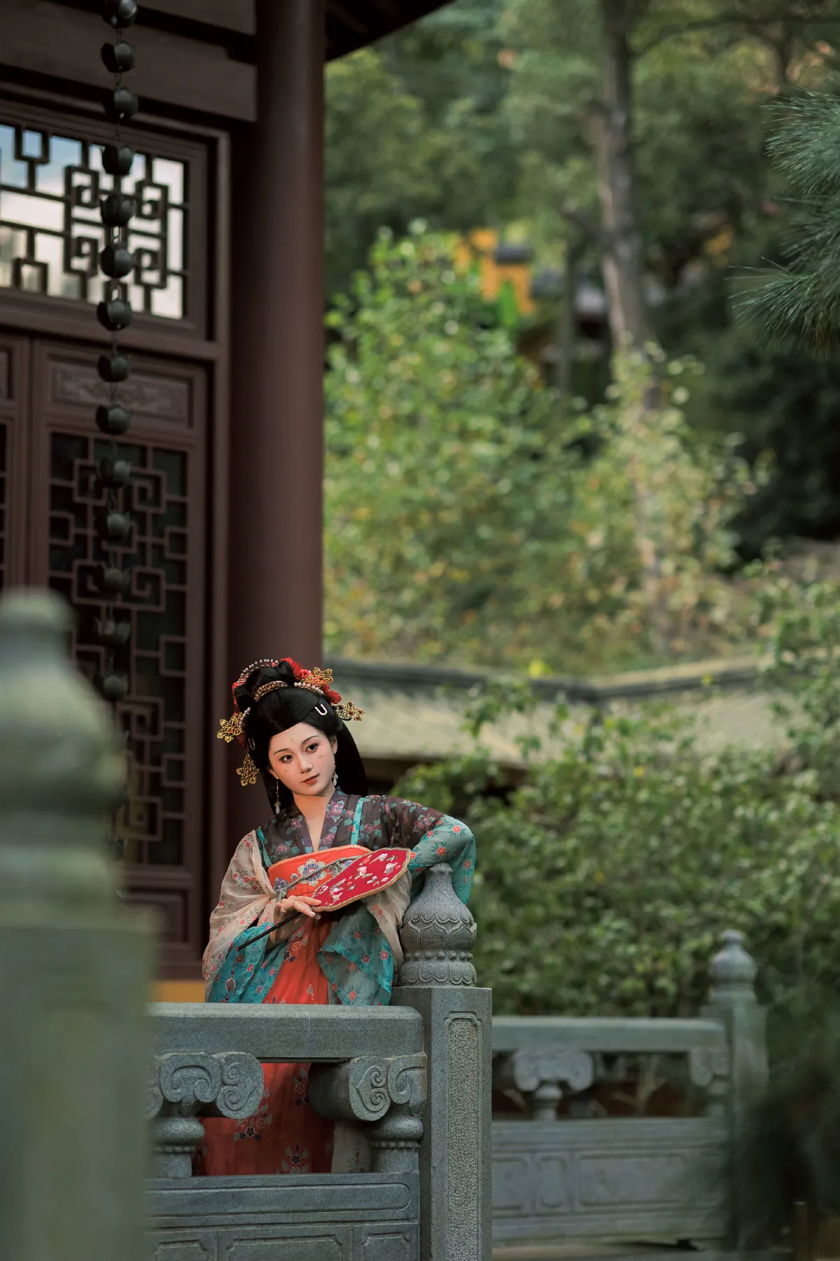 山寺踏秋