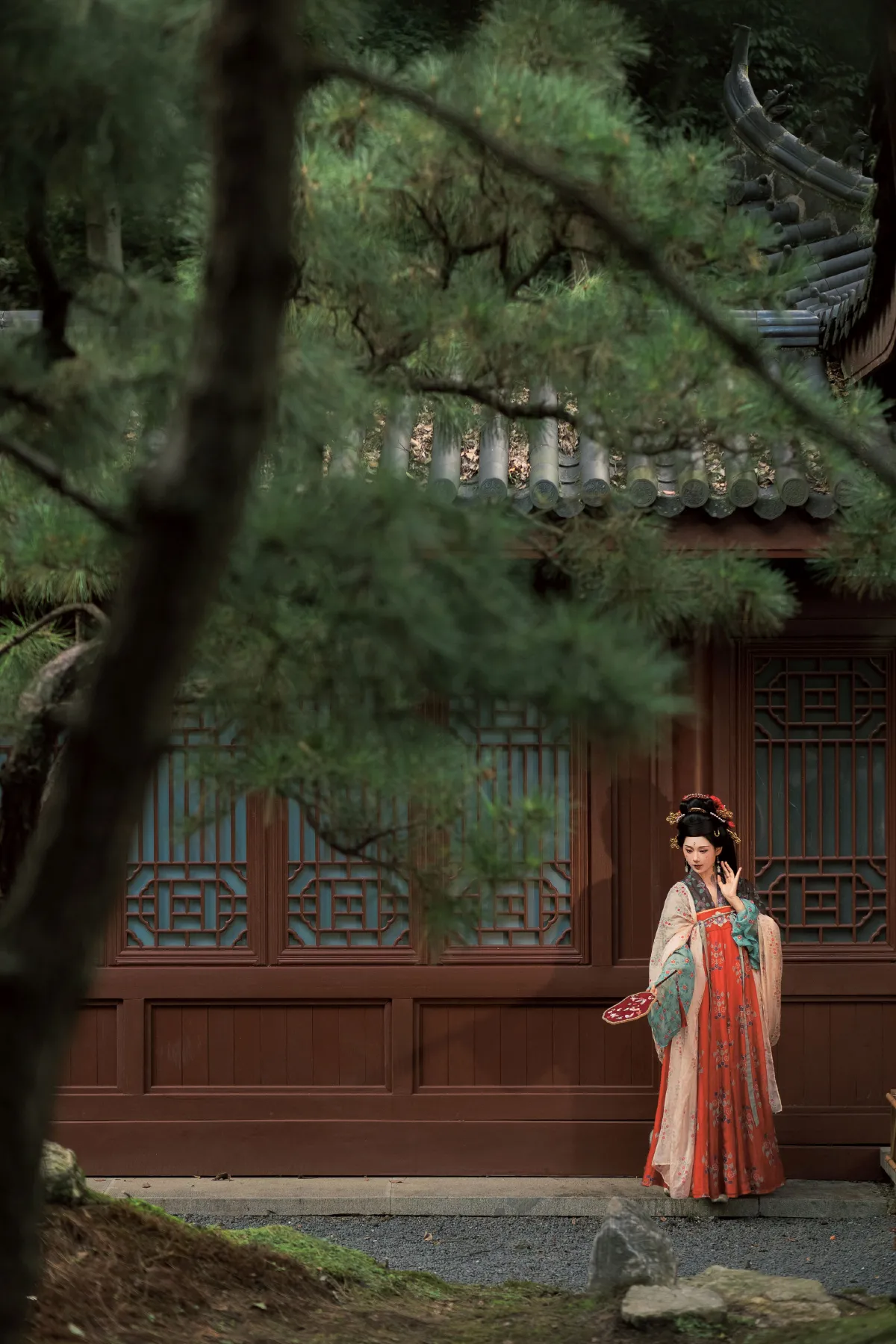 山寺踏秋