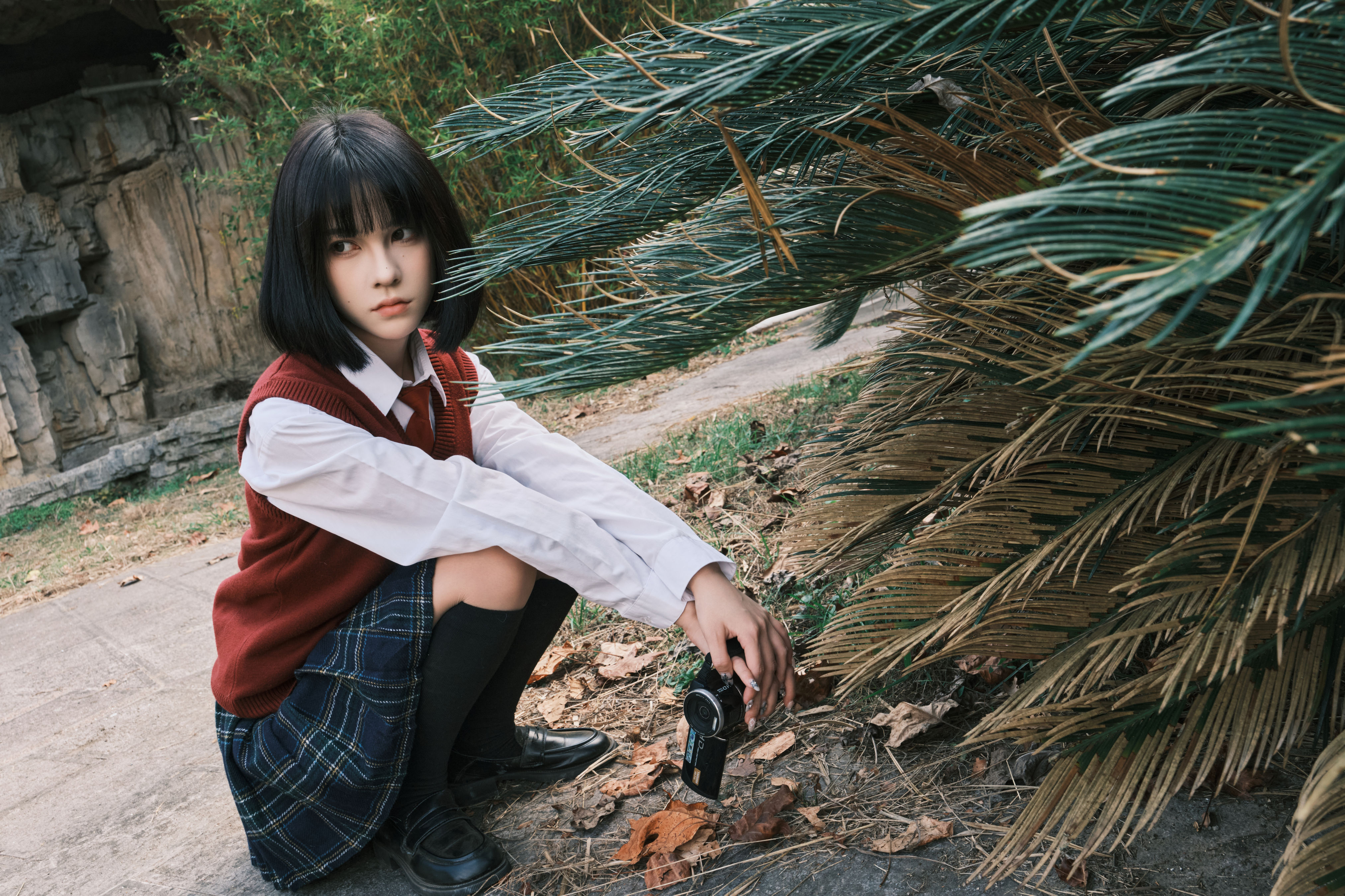武庚_悲伤薯条555《日系少女》美图作品图片3