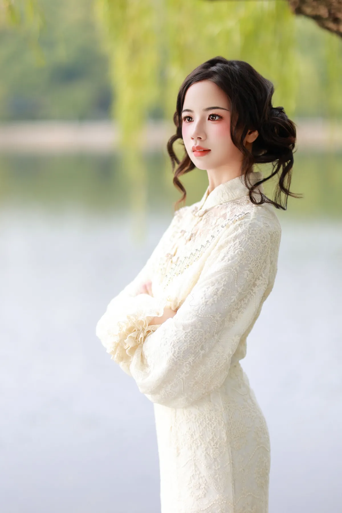 西湖边