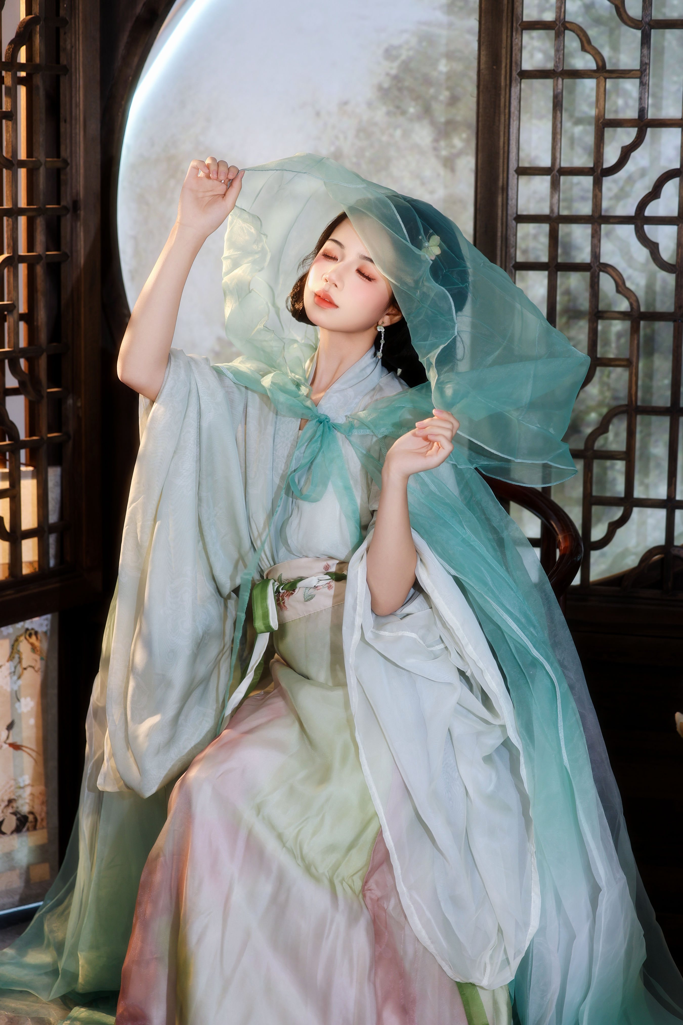 荷叶叶_小杜同学《梦中人》美图作品图片2