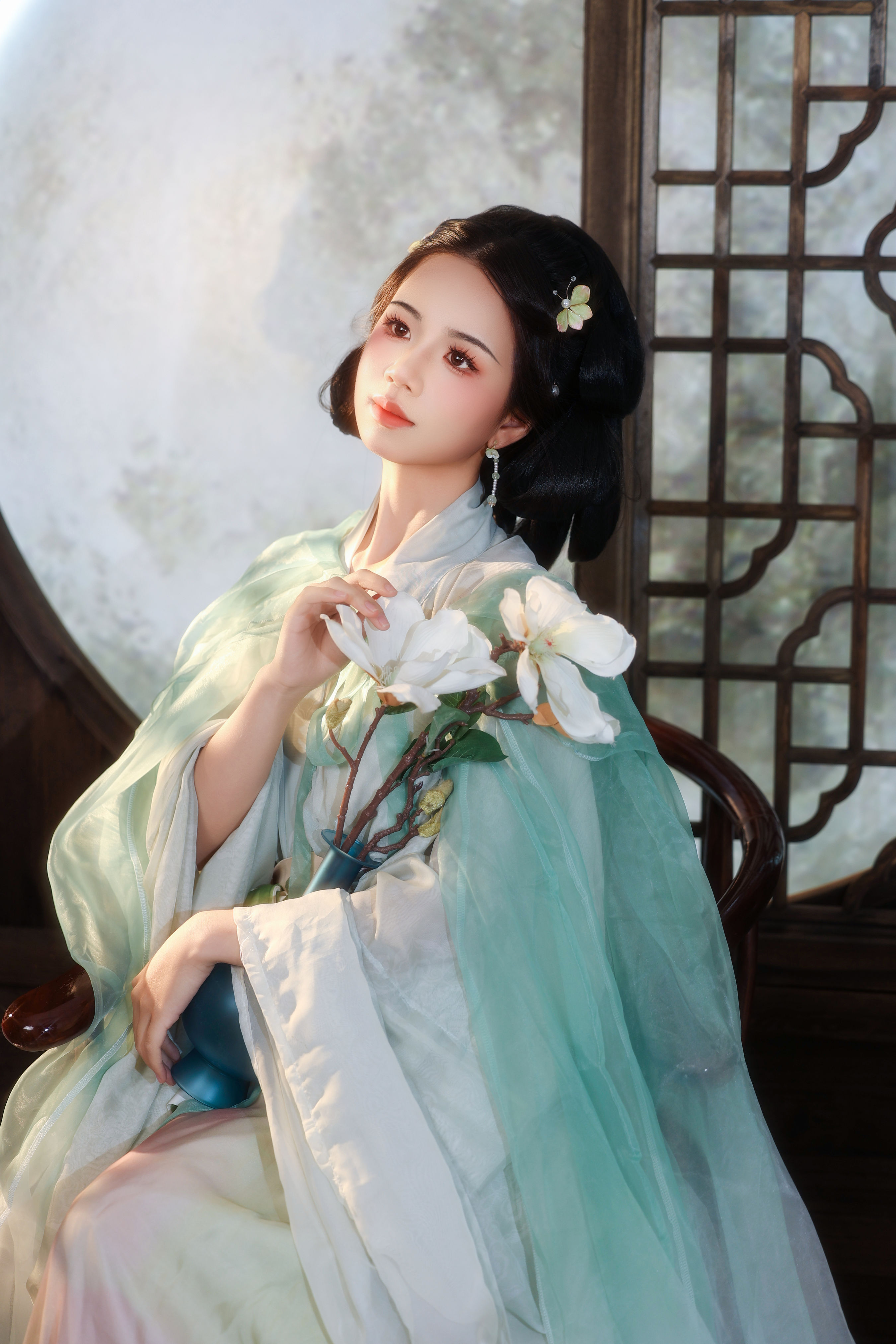 荷叶叶_小杜同学《梦中人》美图作品图片3