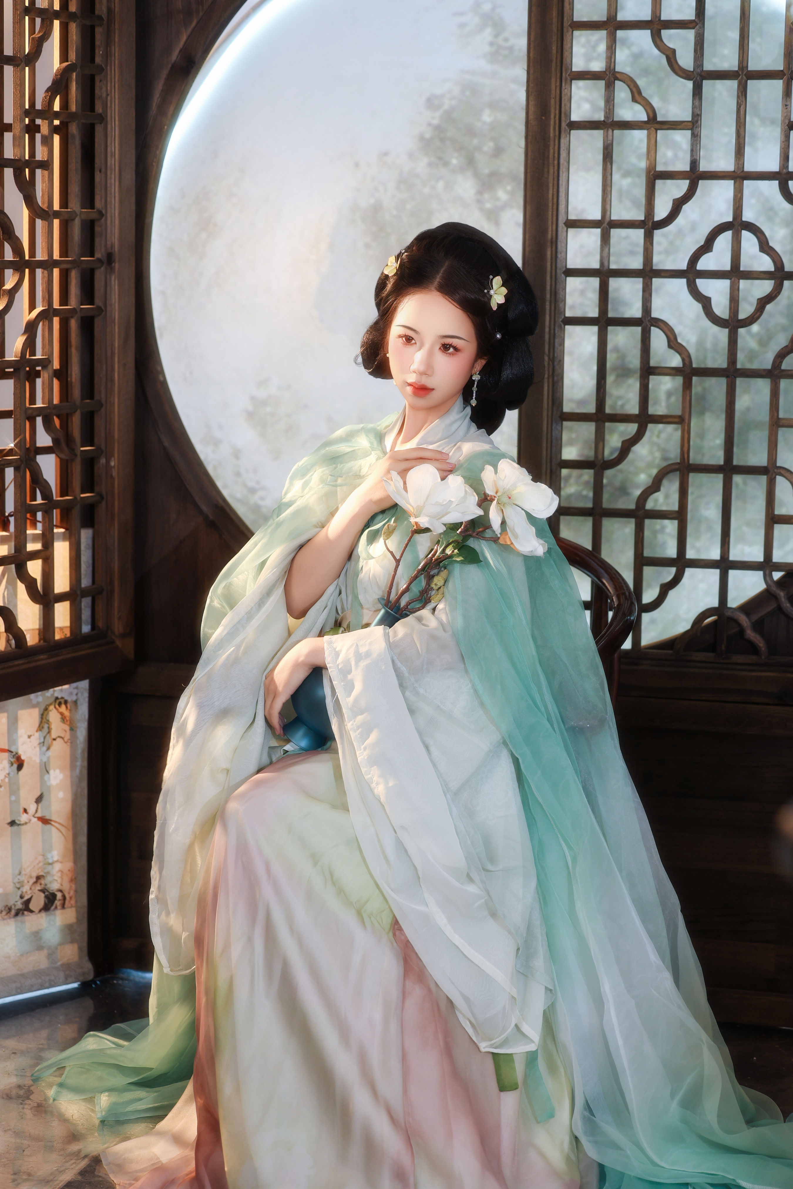 荷叶叶_小杜同学《梦中人》美图作品图片5