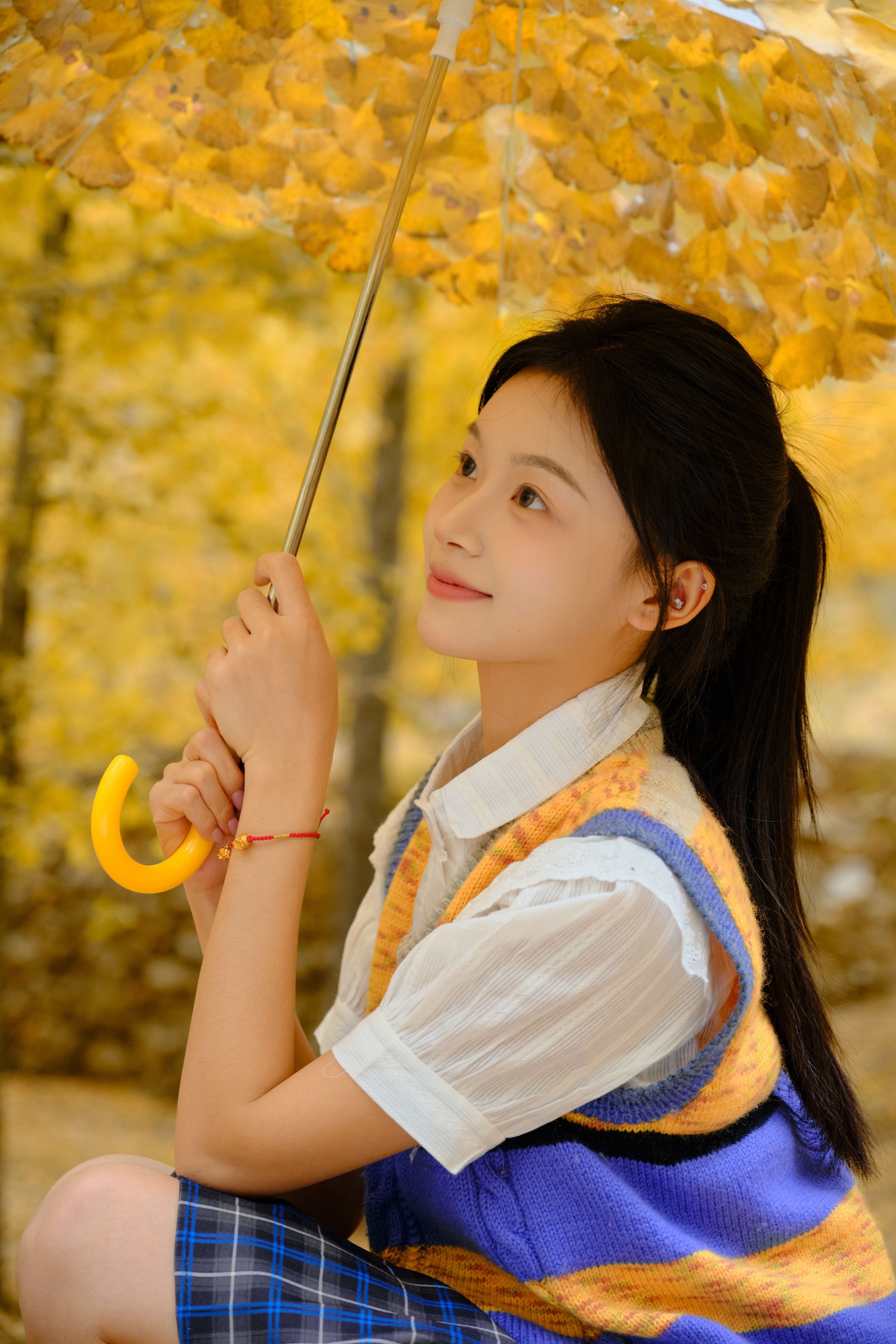 银杏少女