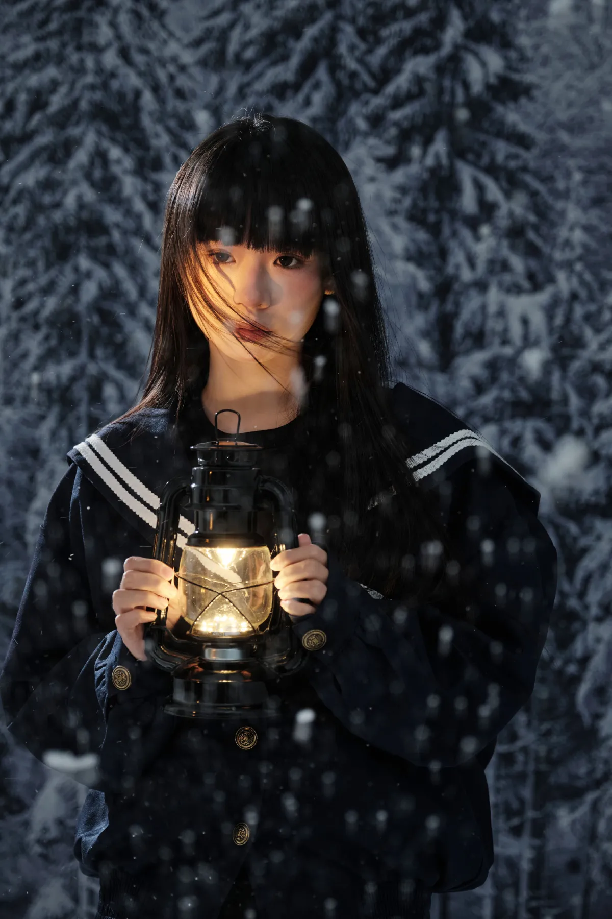 武庚_是三金呀《初雪》美图作品图片4