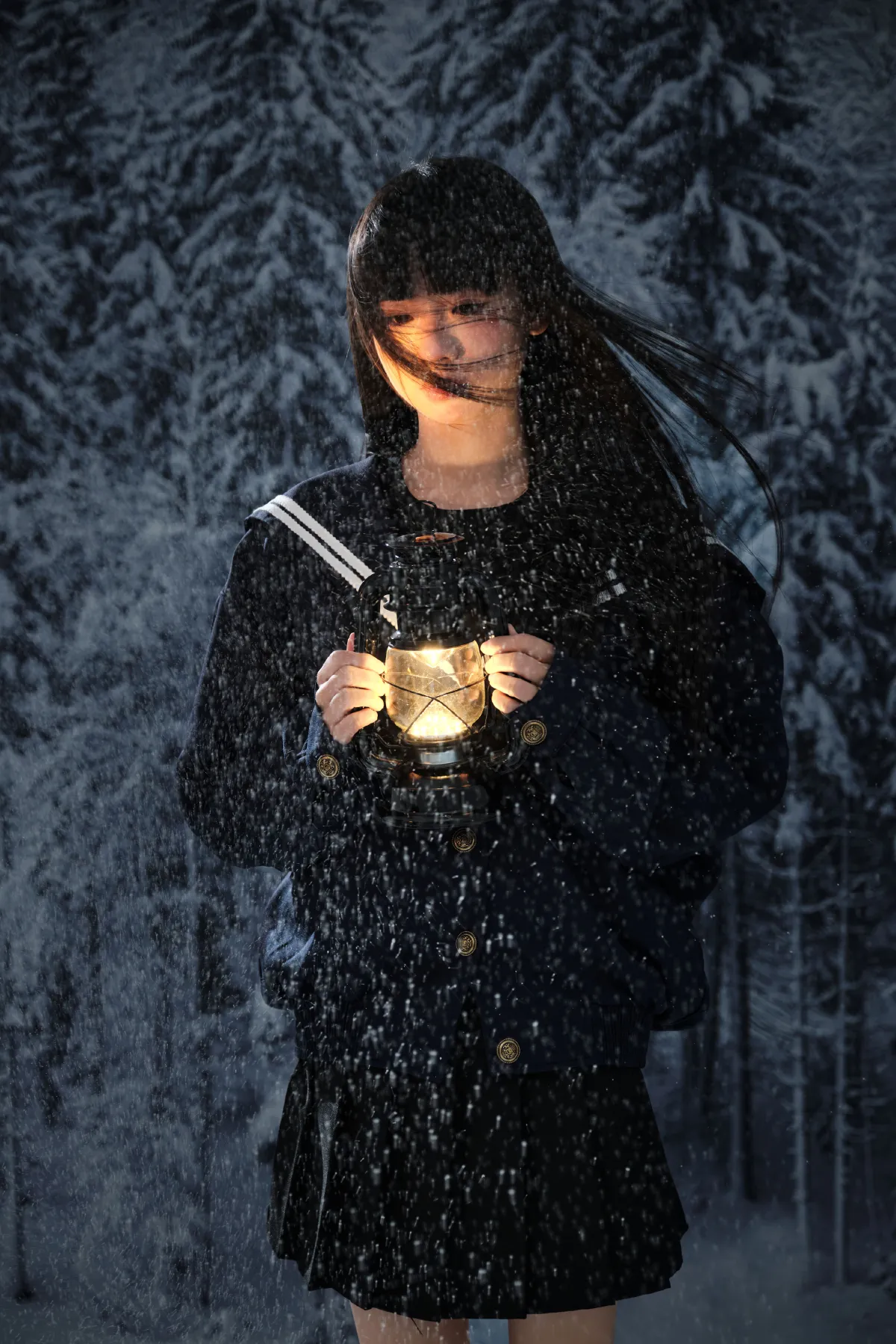 武庚_是三金呀《初雪》美图作品图片5