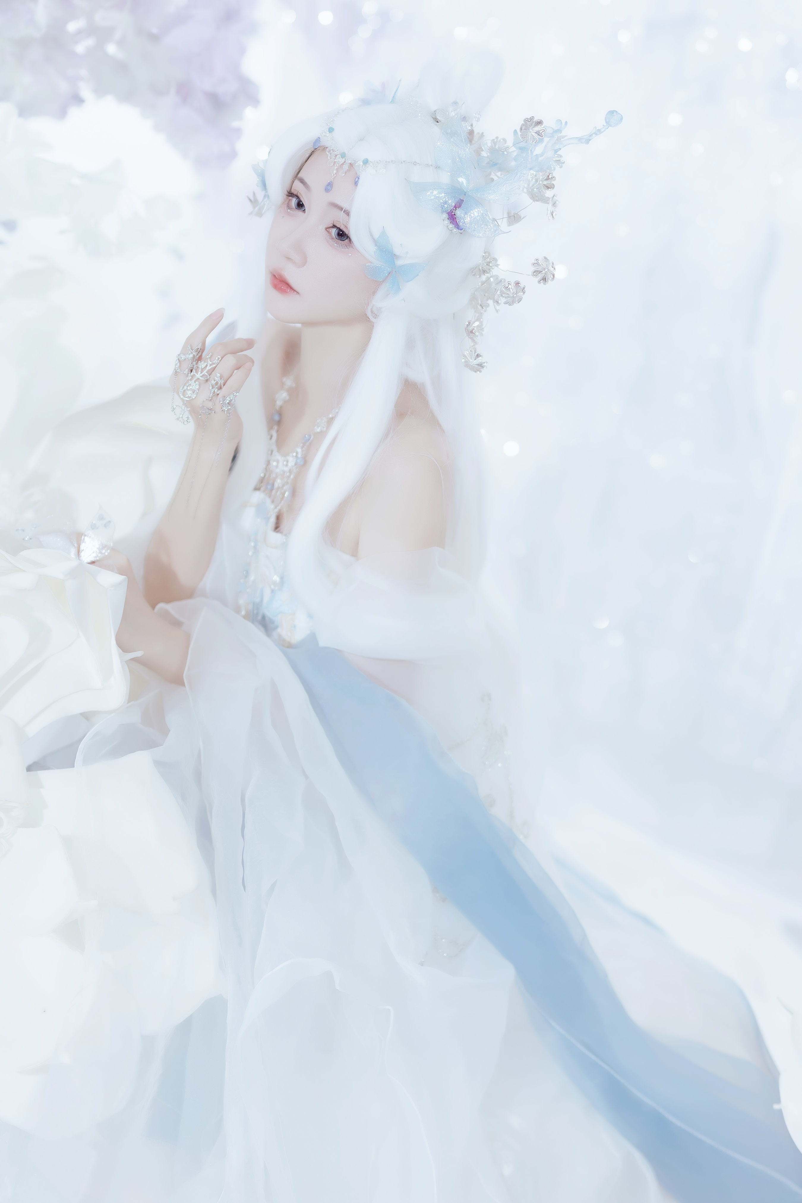 少时白_绮罗生的小苏苏《念雪》美图作品图片2