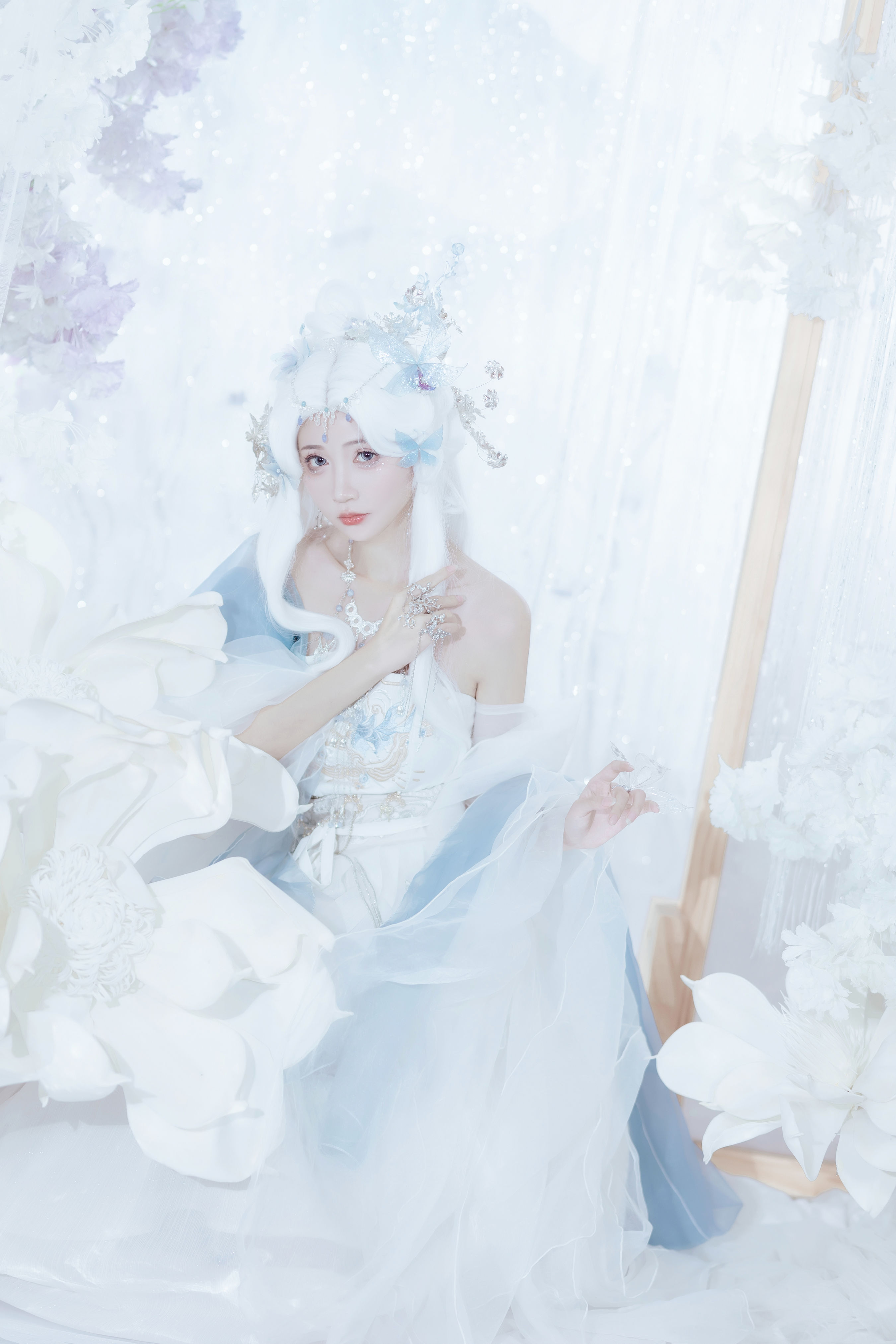 少时白_绮罗生的小苏苏《念雪》美图作品图片3
