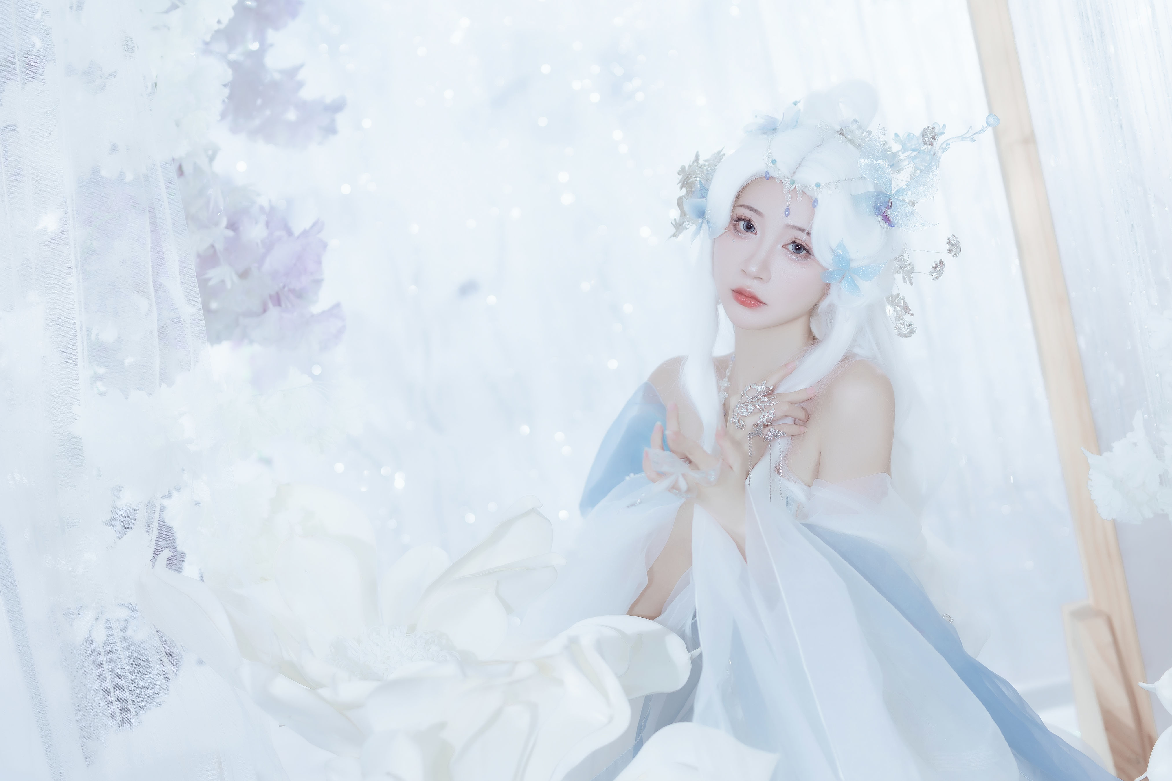 少时白_绮罗生的小苏苏《念雪》美图作品图片4