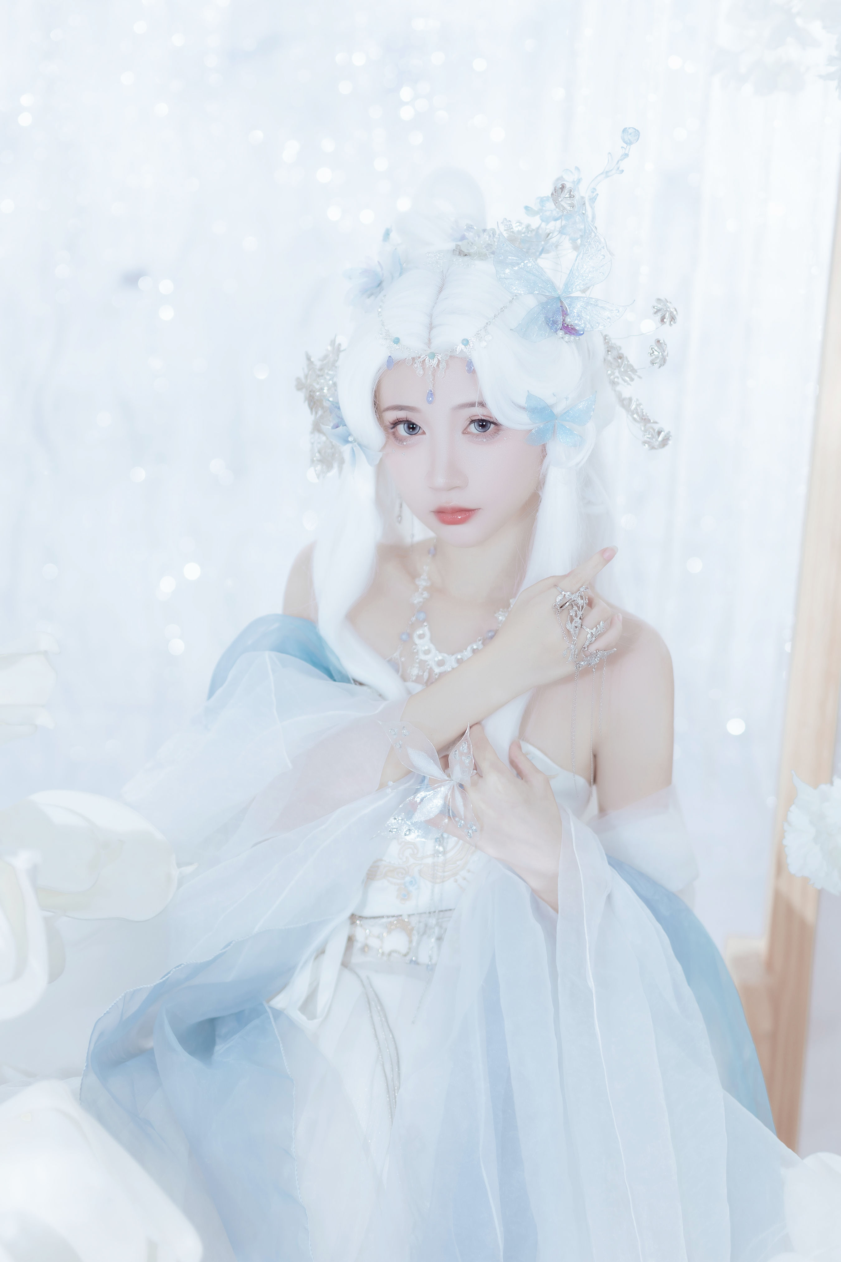 少时白_绮罗生的小苏苏《念雪》美图作品图片5
