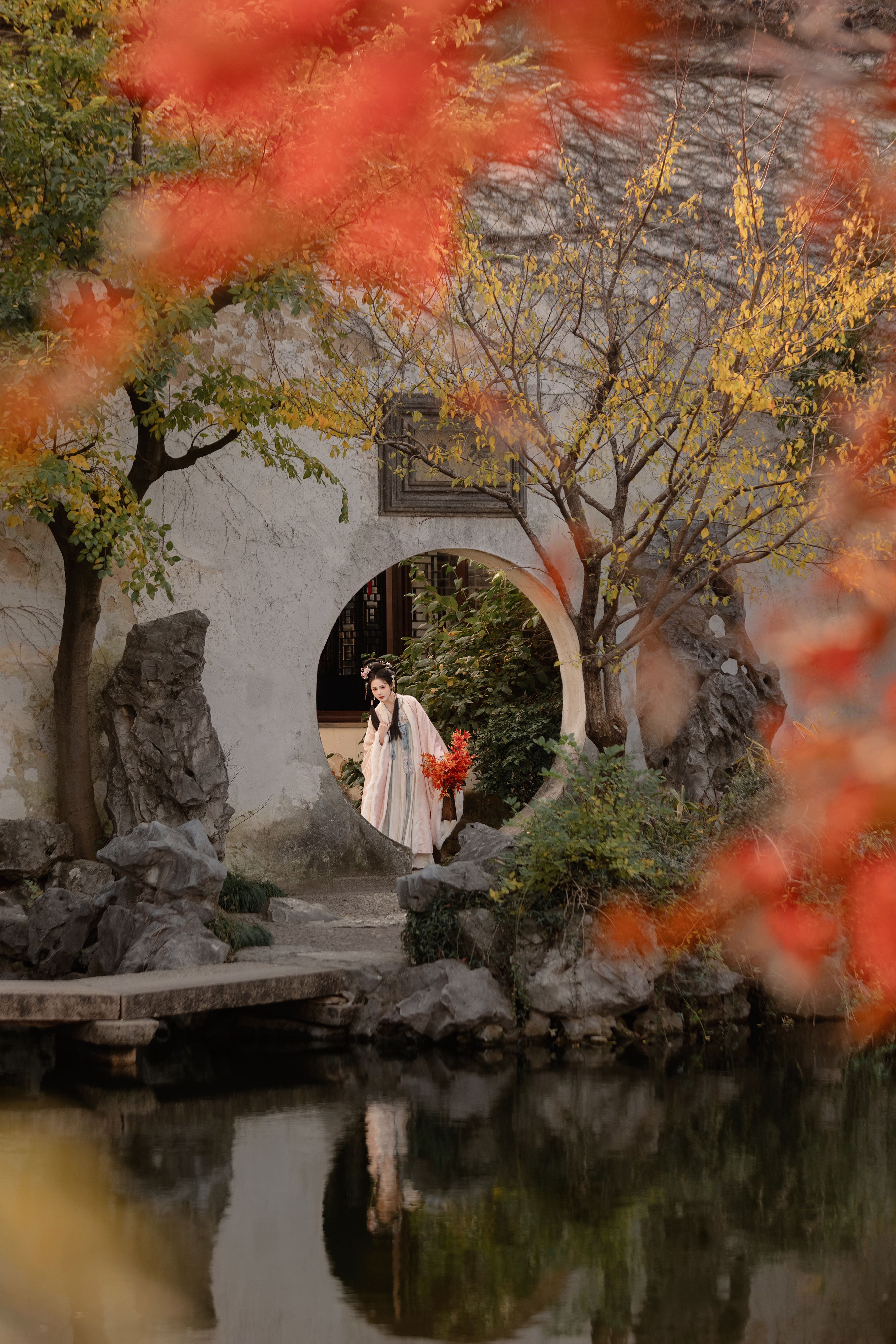 若寒Rock_乔《丹枫渡秋》美图作品图片1