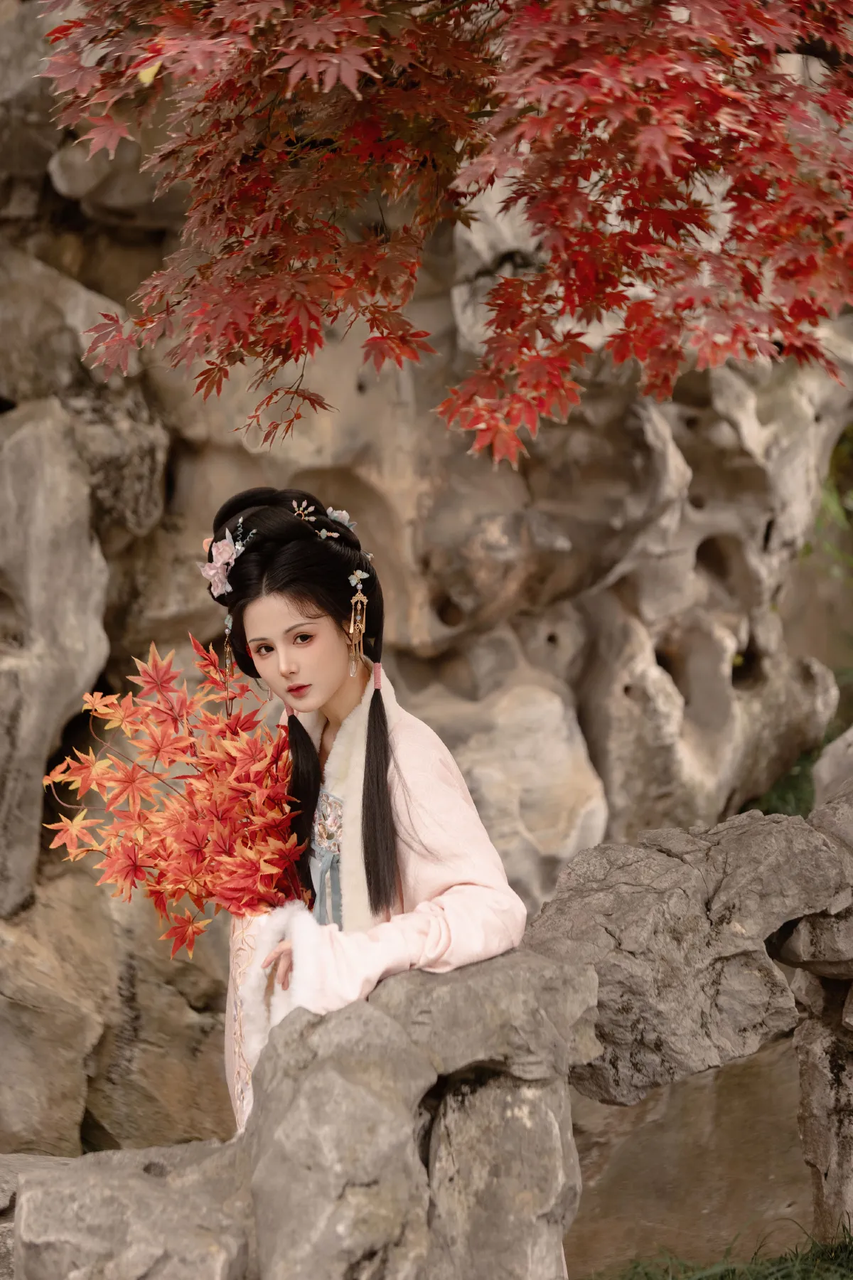 若寒Rock_乔《丹枫渡秋》美图作品图片5