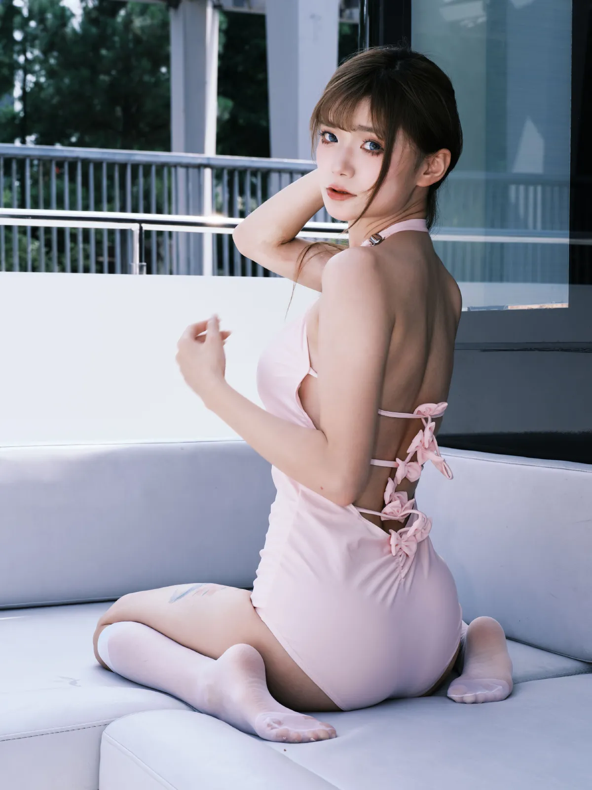 Andy 吉法喵师_小山早见《游艇上的糖果少女》美图作品图片2