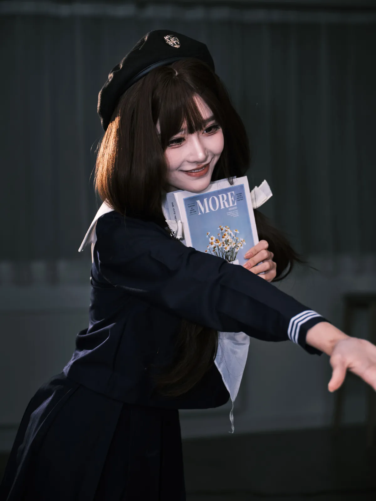 女水手的假日 深蓝白丝版
