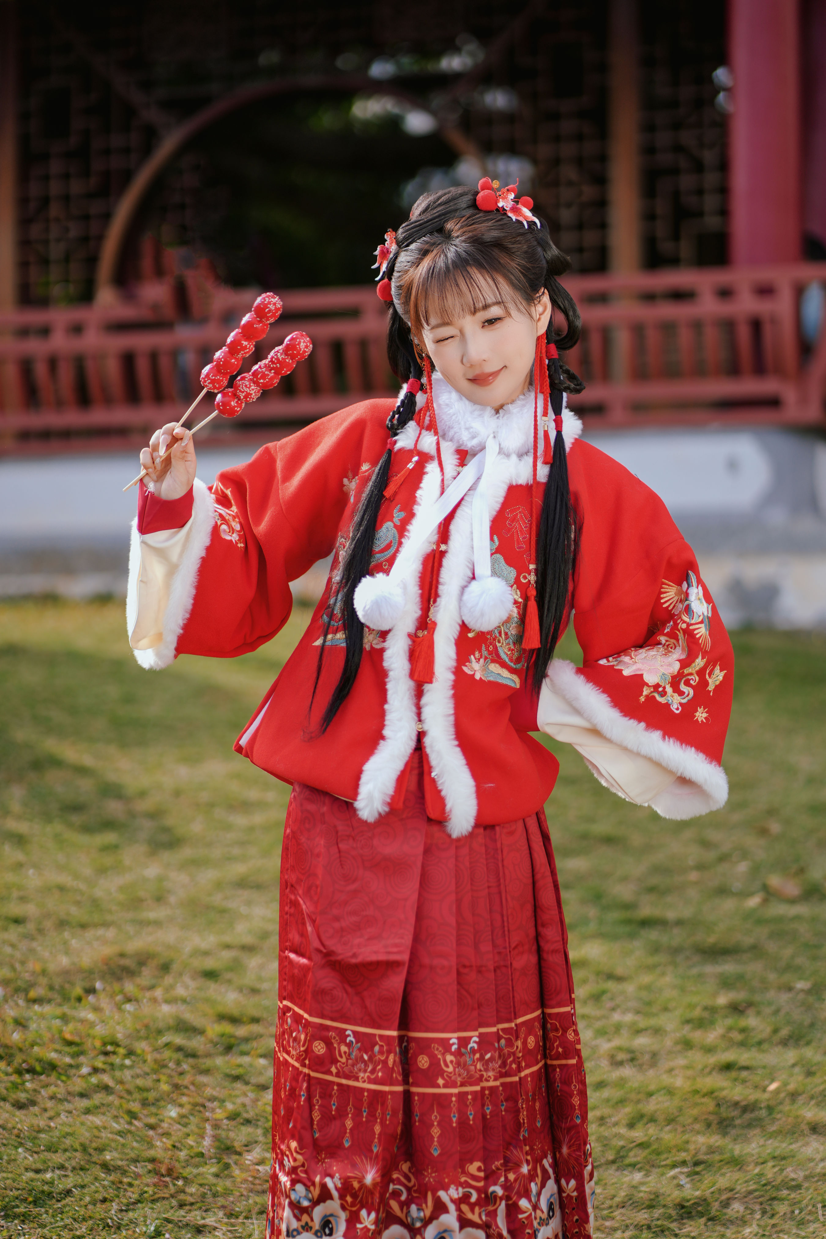 红韵倩影 · 新年少女写真1