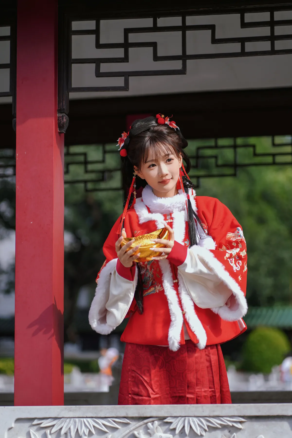 红韵倩影 · 新年少女写真5