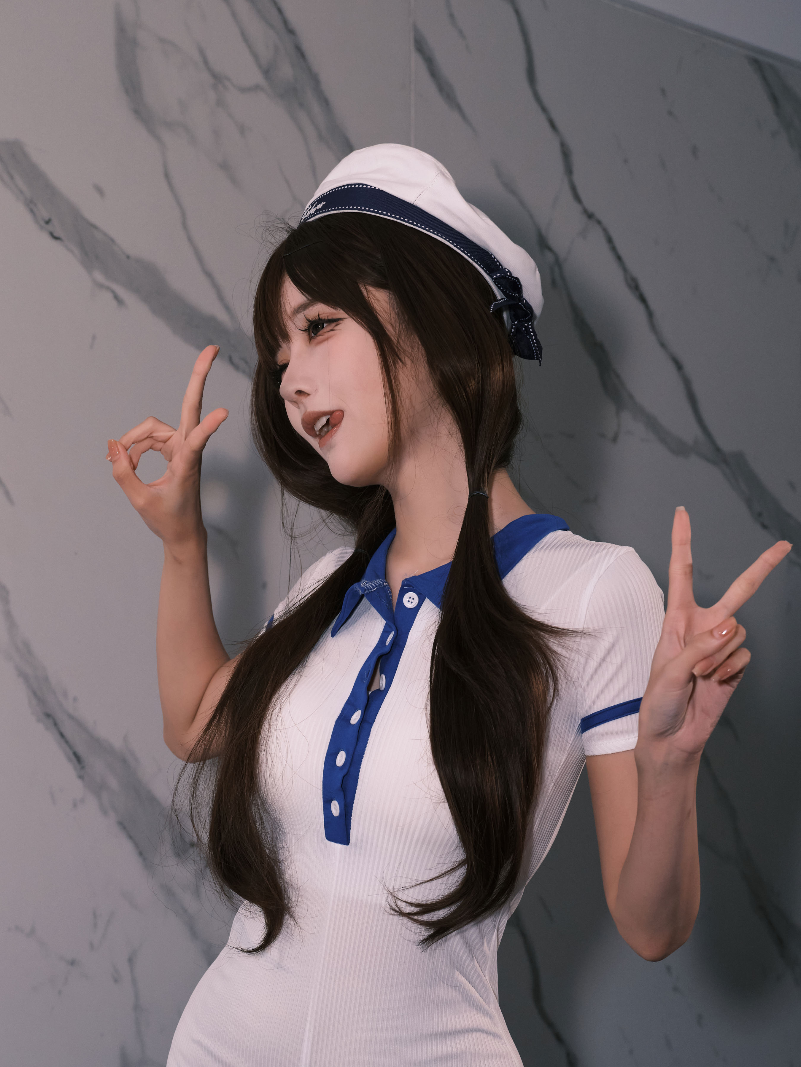 女水手的假日 白装棉袜版1