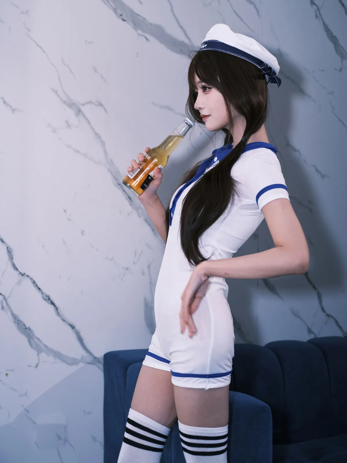 女水手的假日 白装棉袜版