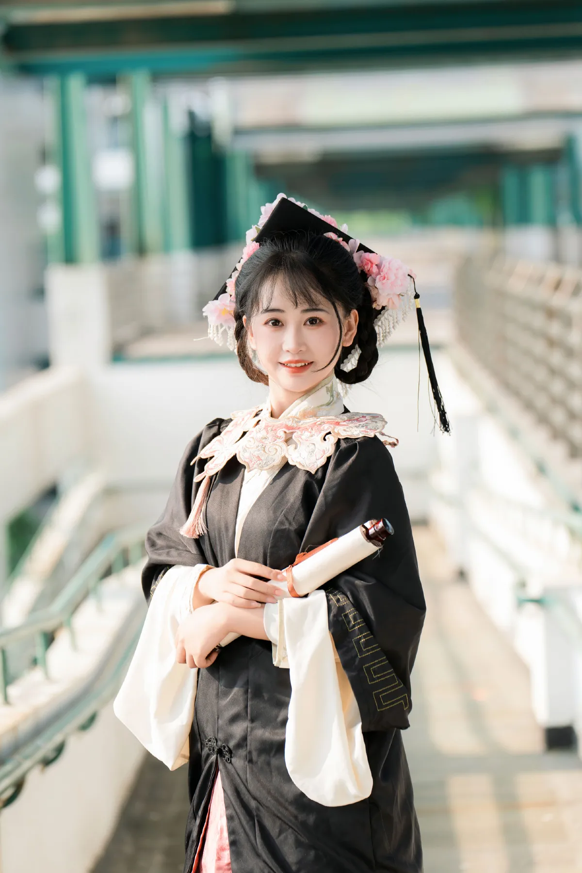 毕业簪花 一路生花
