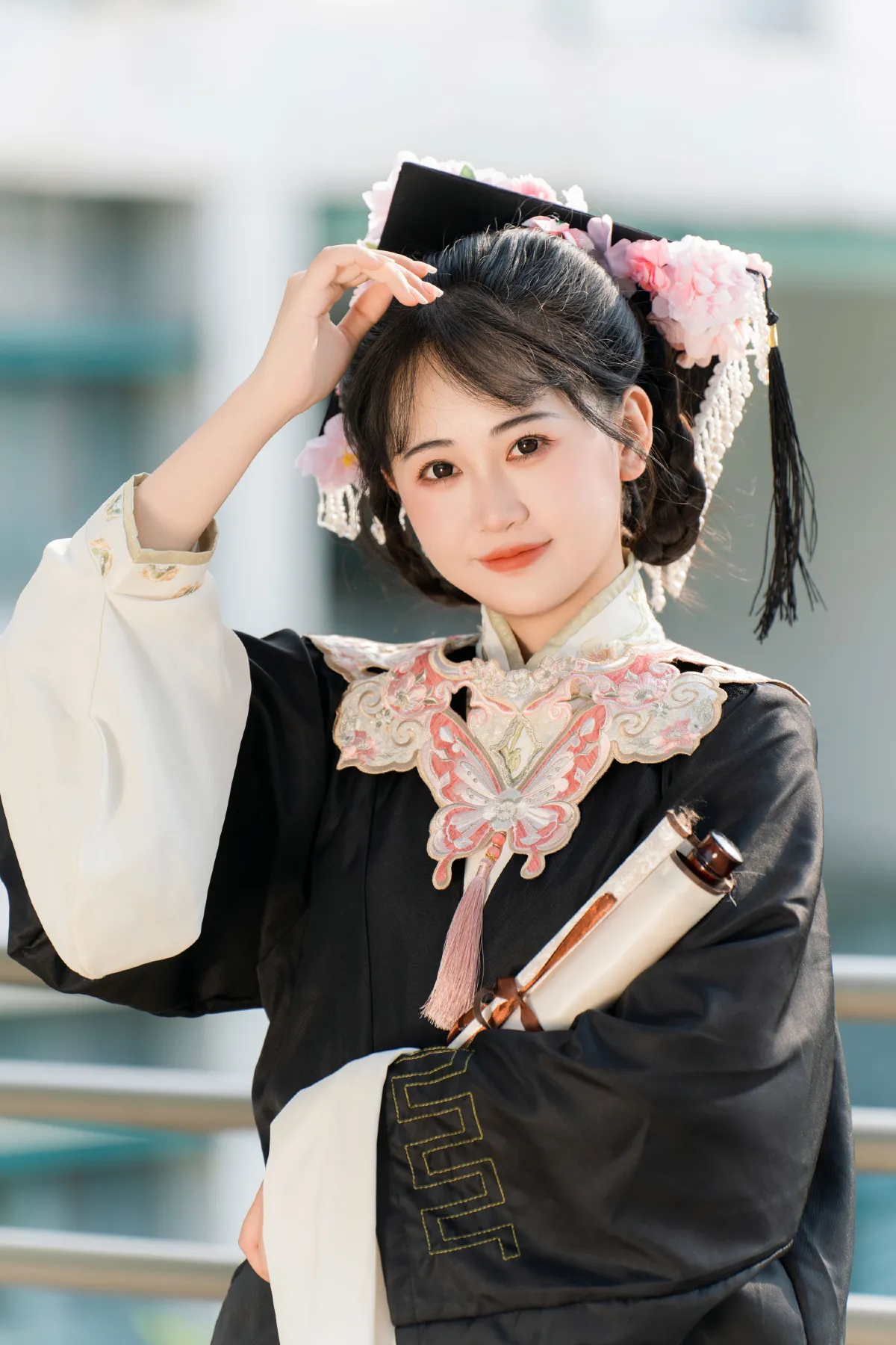 毕业簪花 一路生花