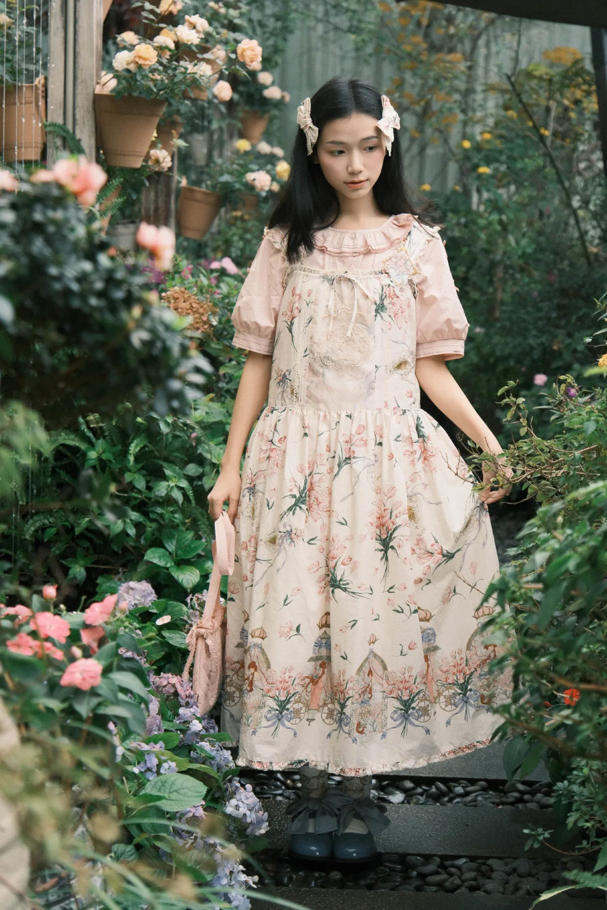 甜汐_Zzzhen《朦胧郁金香》美图作品图片2