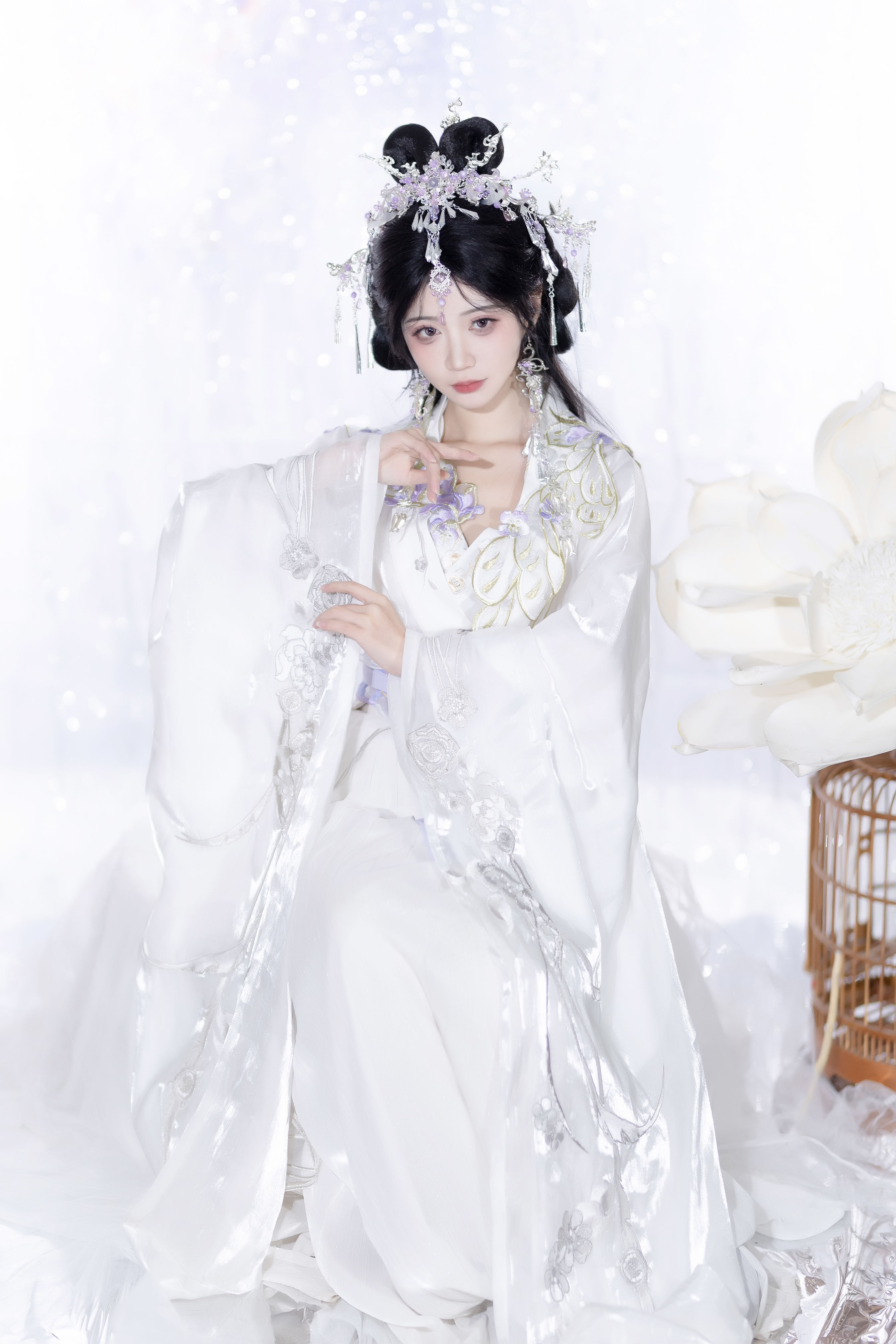 少时白_绮罗生的小苏苏《月色如霜》美图作品图片1