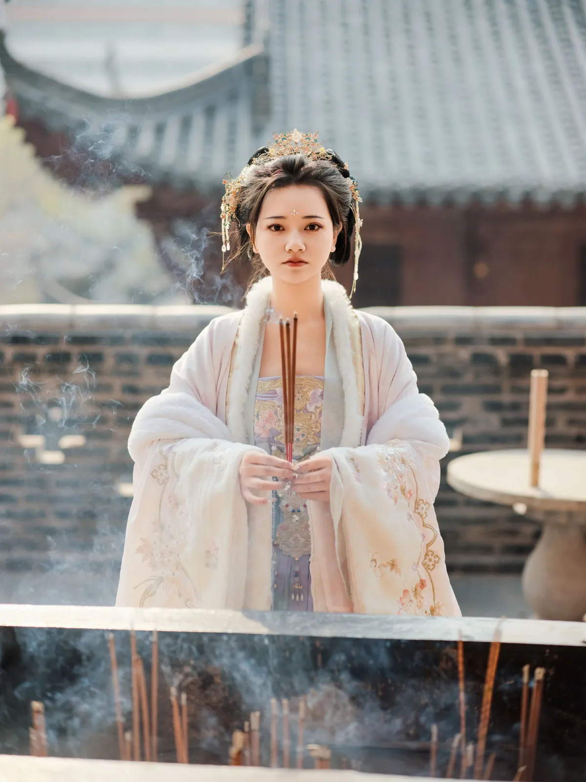 焚香祈愿