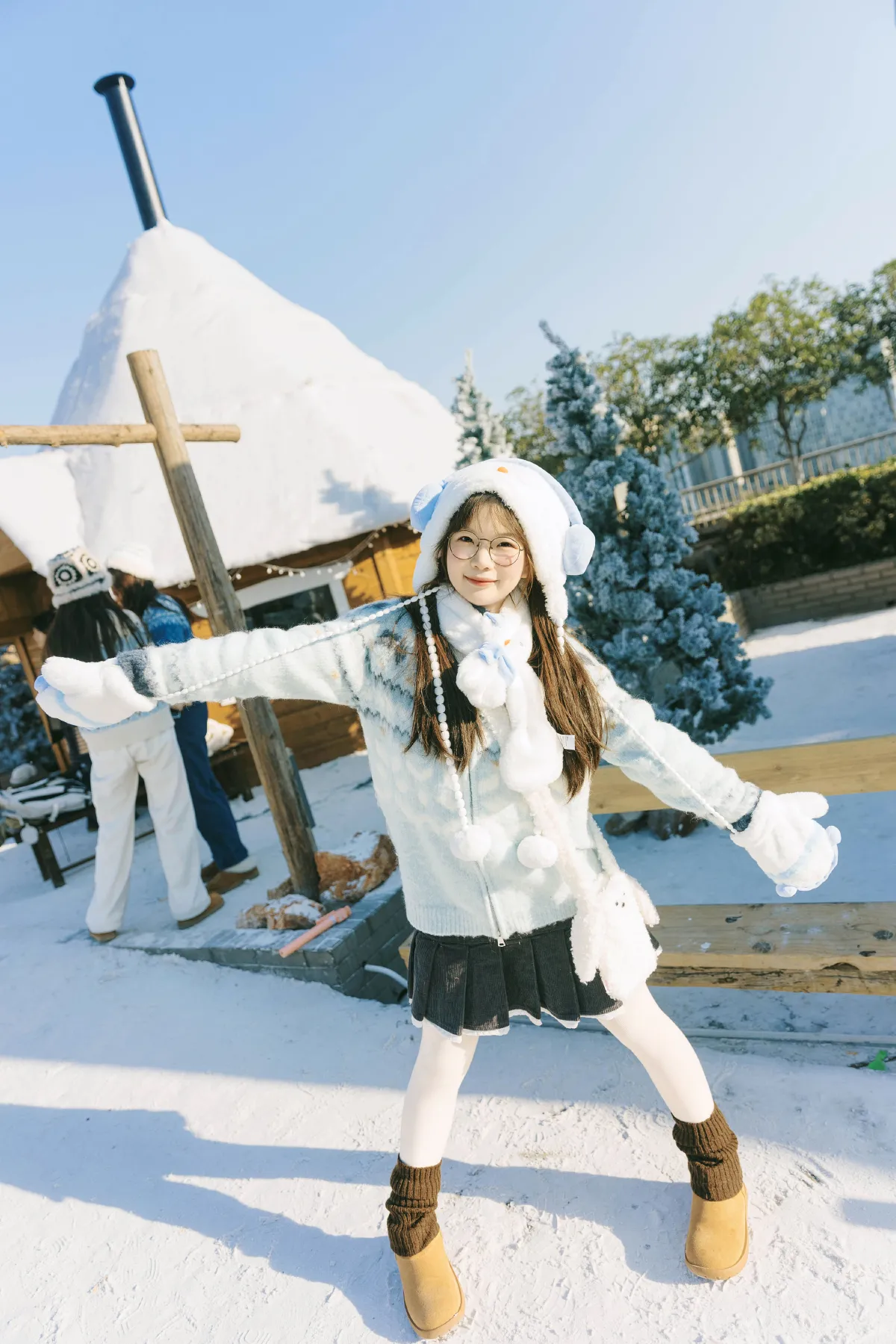 雪景氛围感