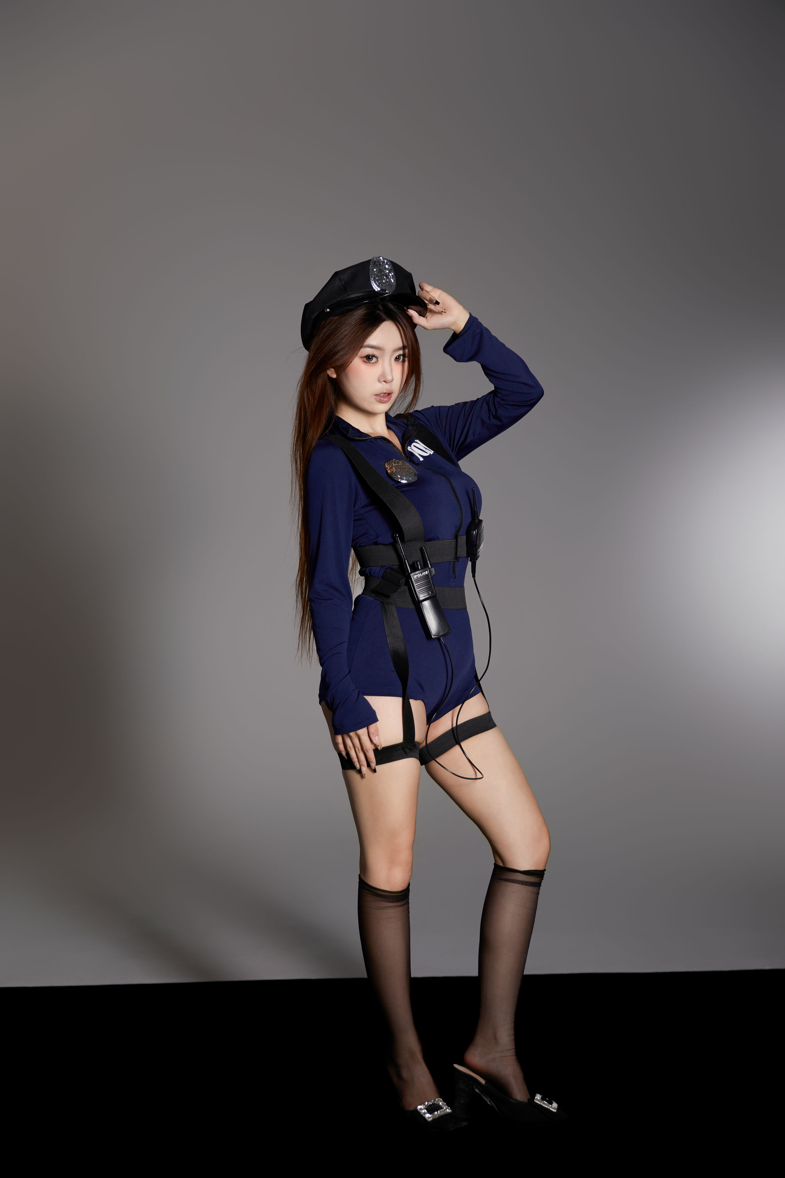 辣妹女警写真