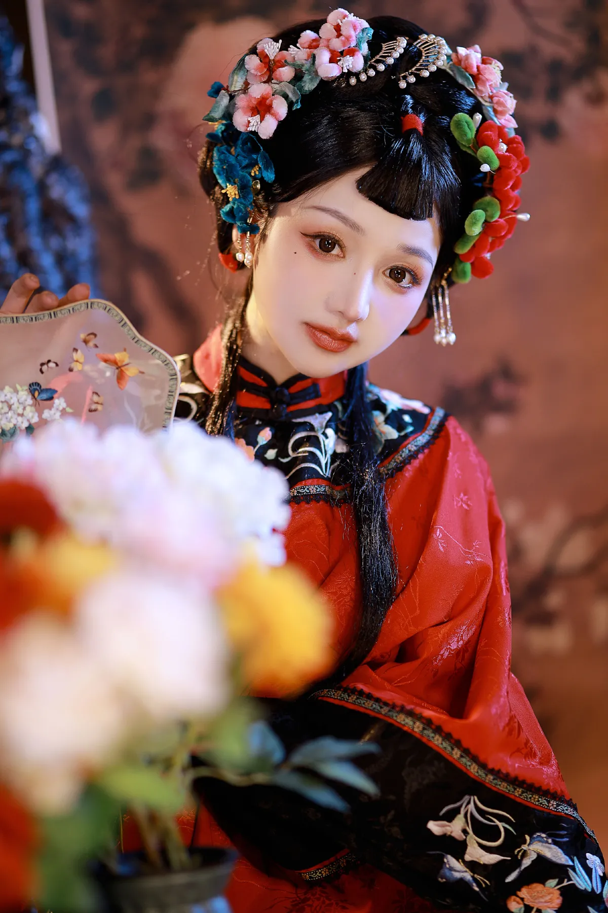 插画风清汉女