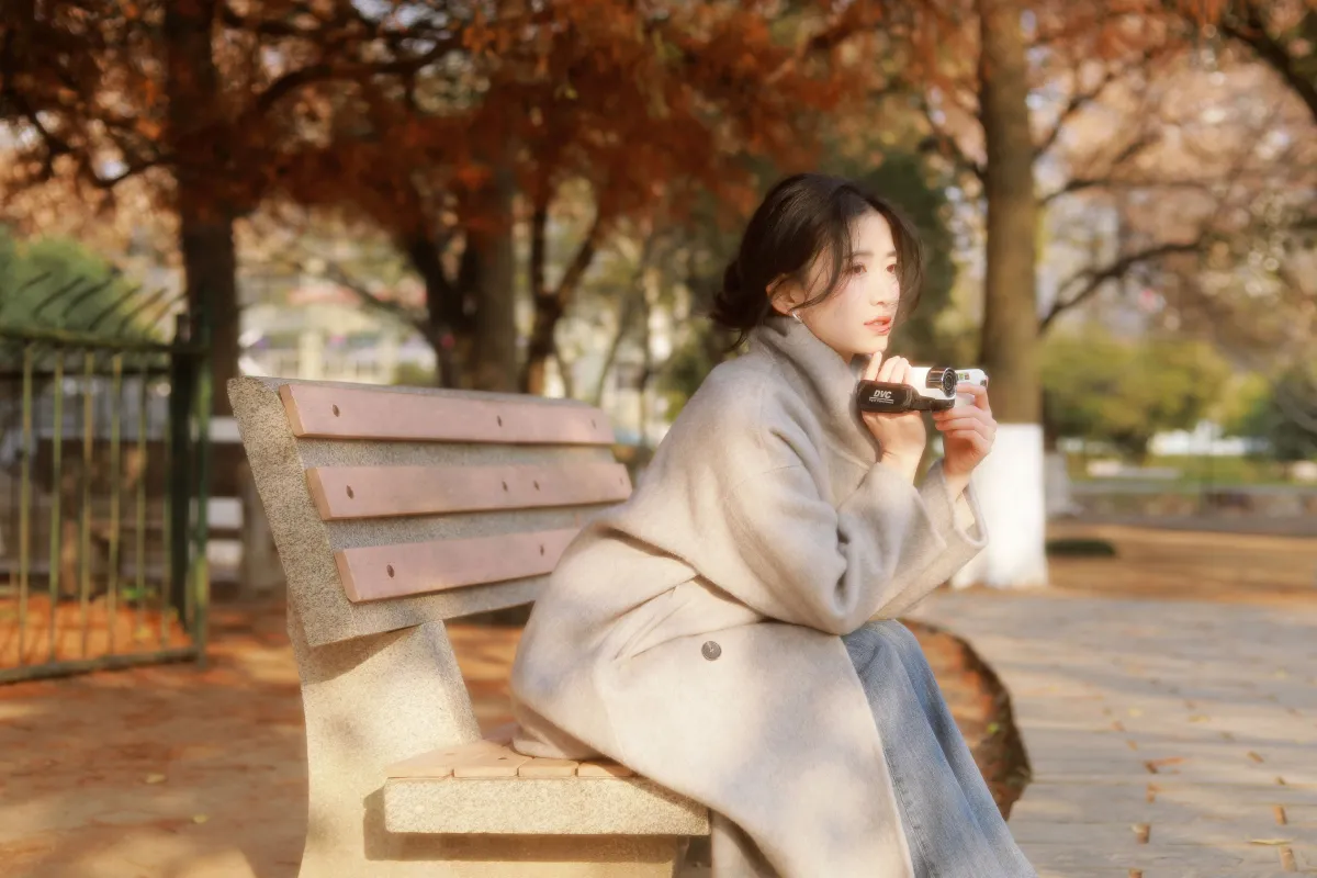 摄影师暗栀_小草草呀《暖冬》美图作品图片4