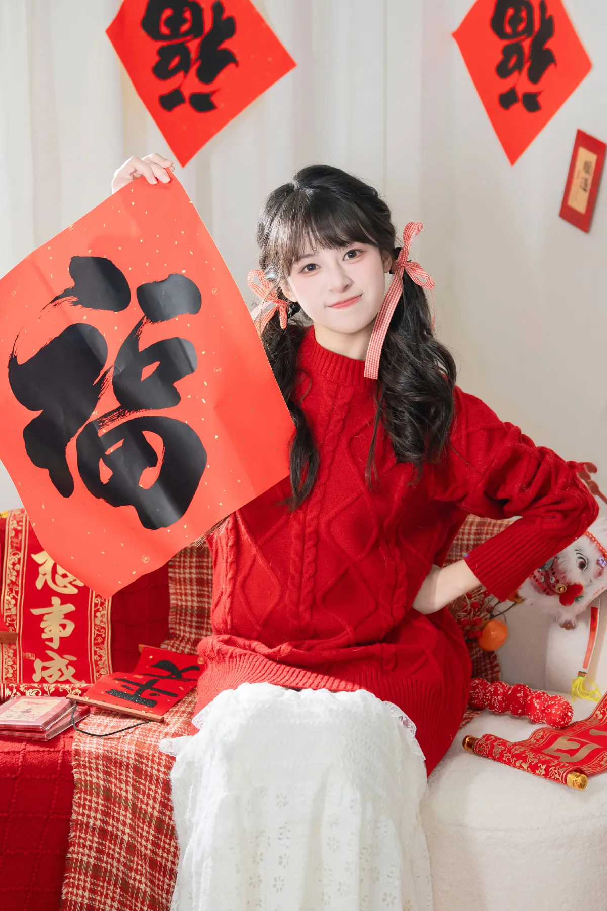 居家新年照