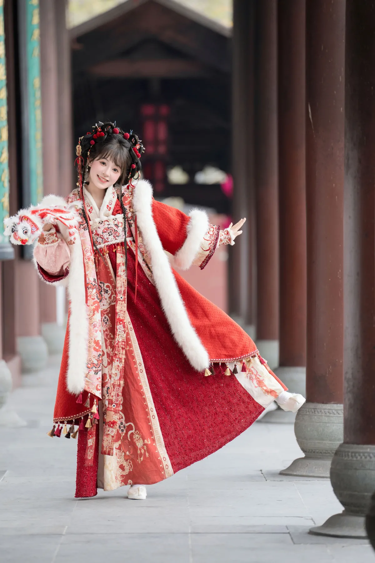 穿汉服过新年2