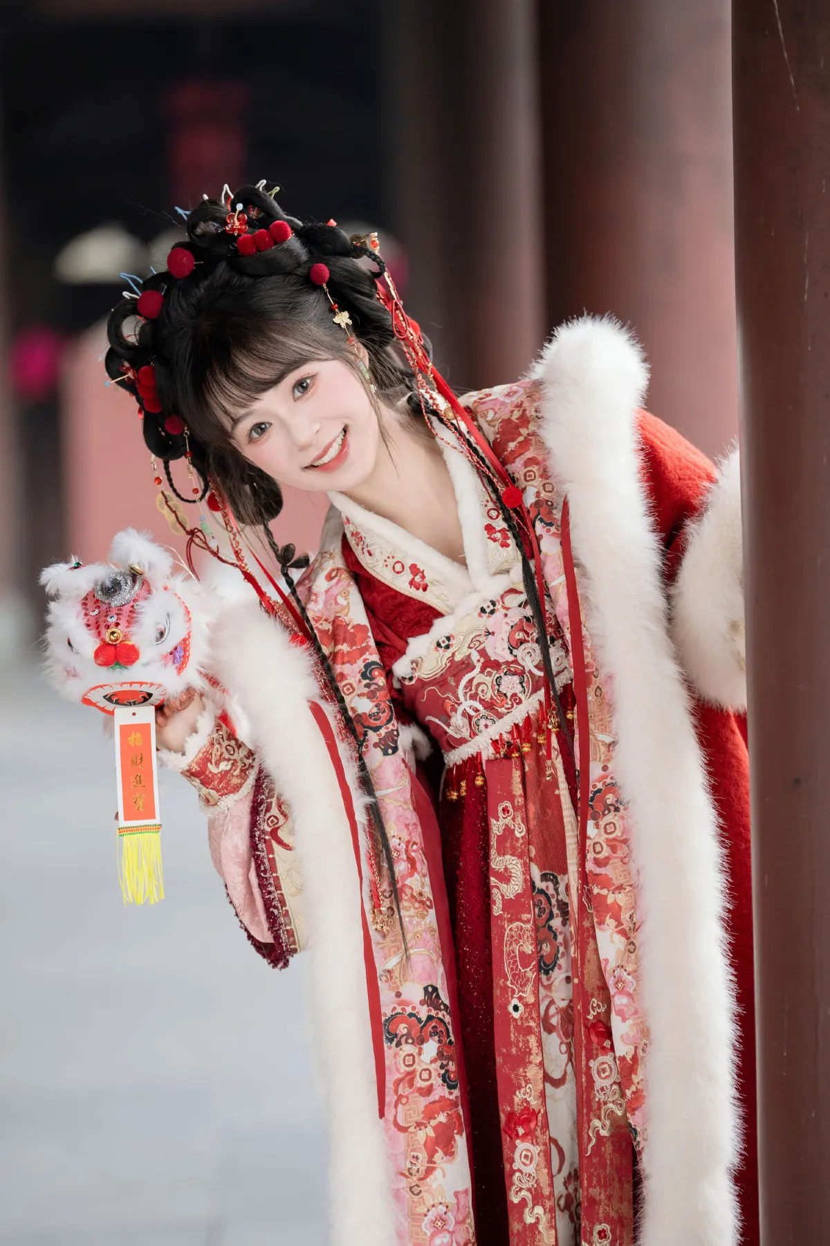 穿汉服过新年3