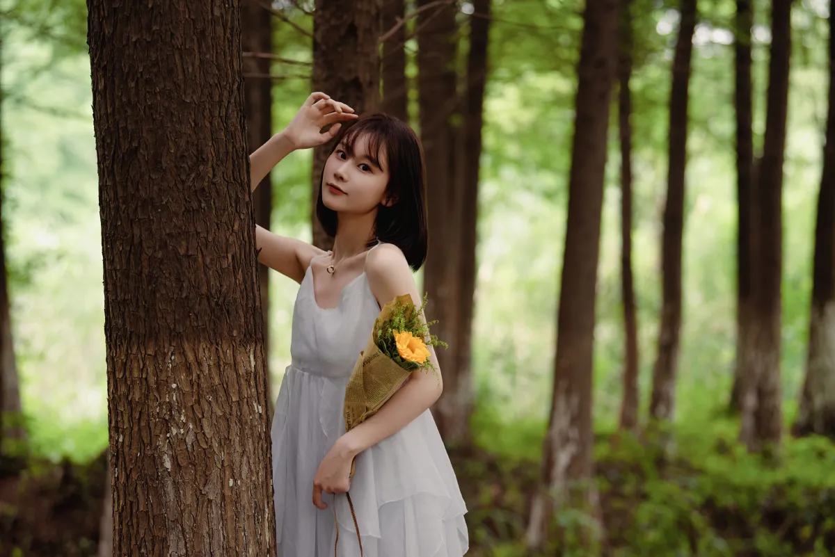 夏日笑颜如花