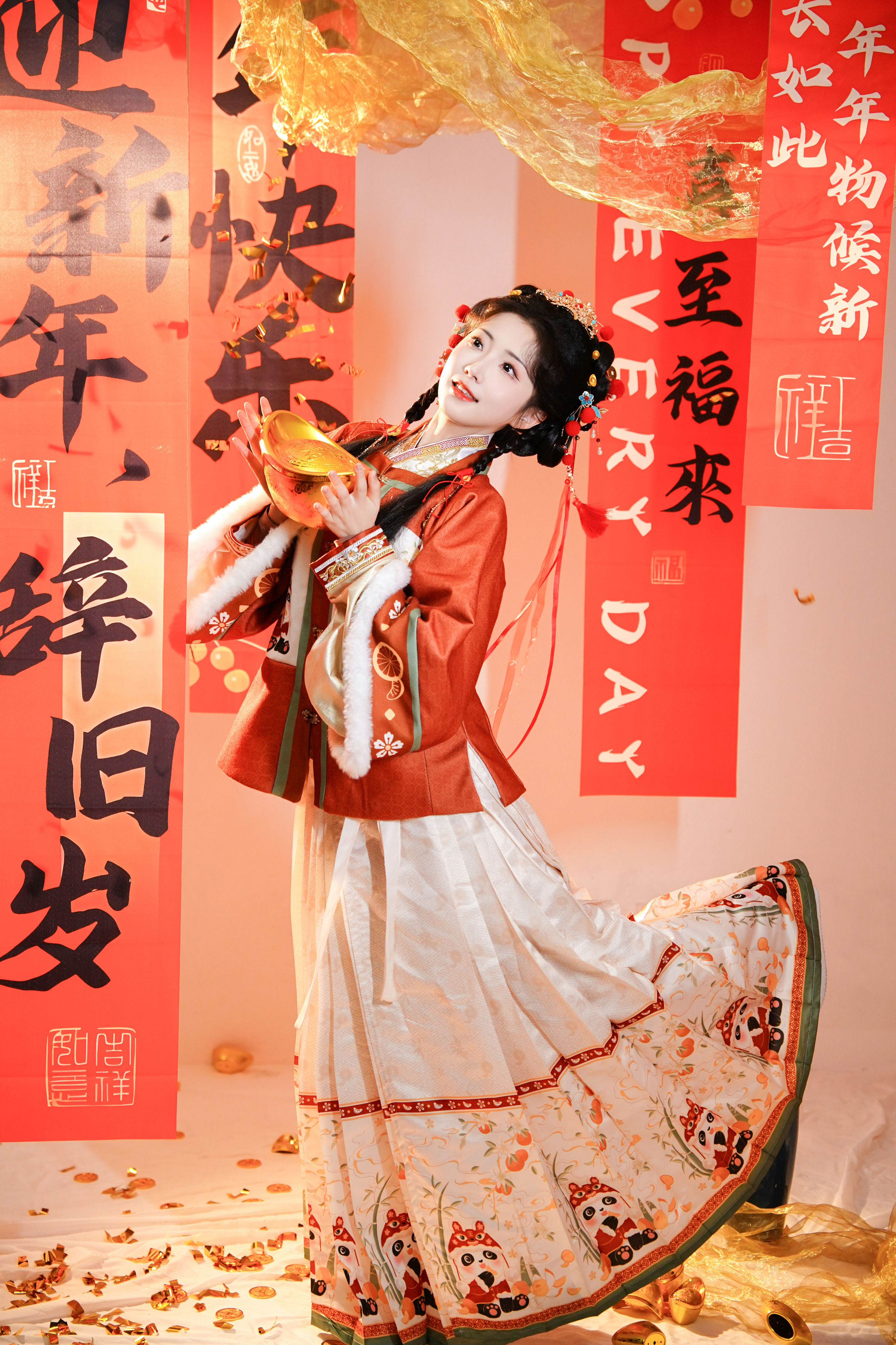 阿南_兔牙w《贺新春》美图作品图片1