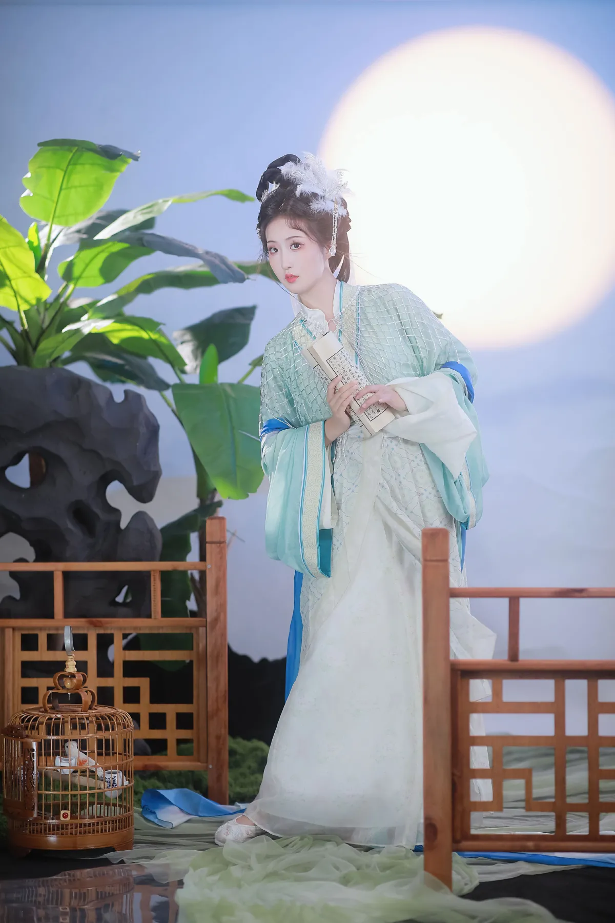 月下