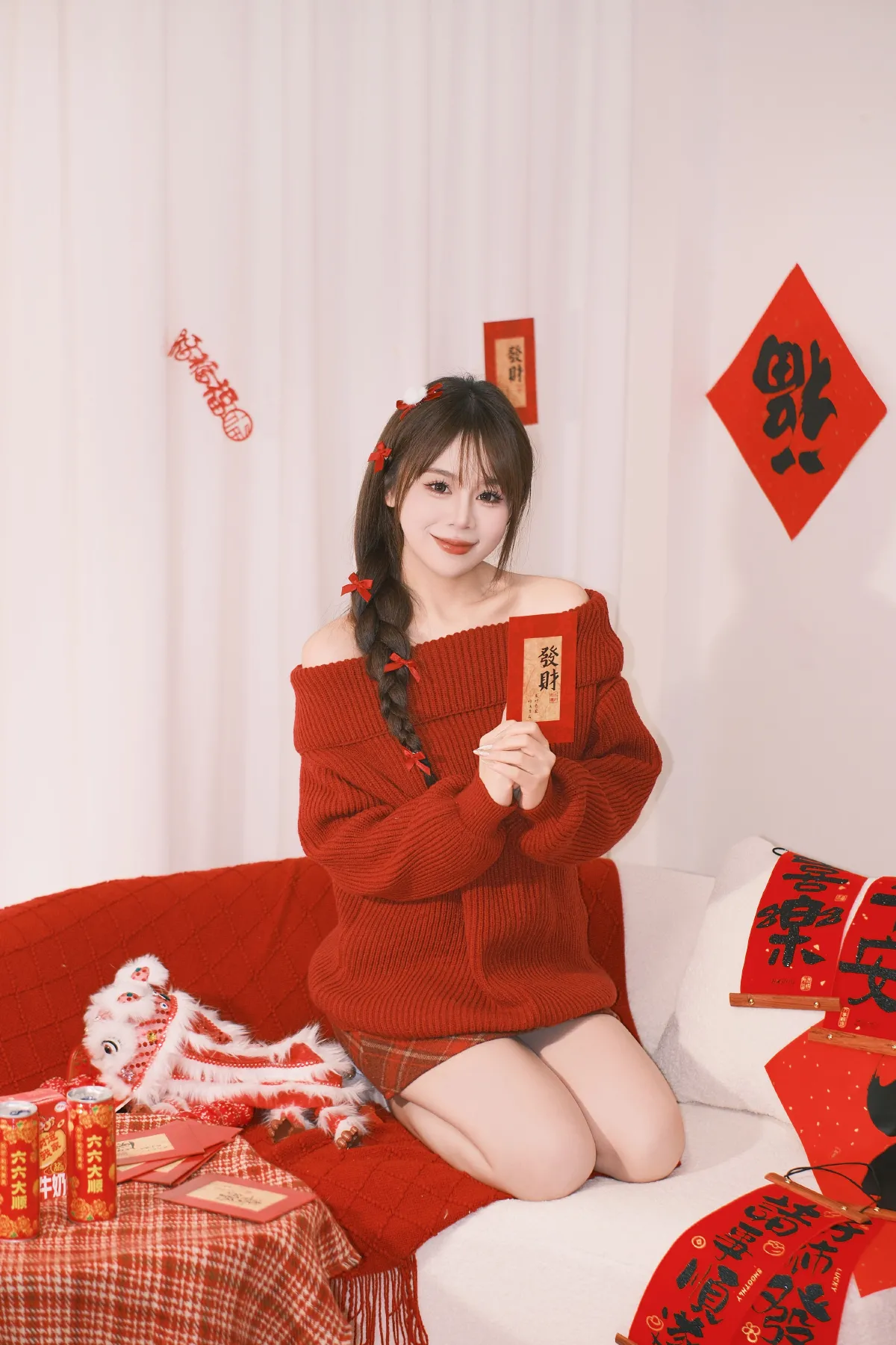 居家拍新年照4