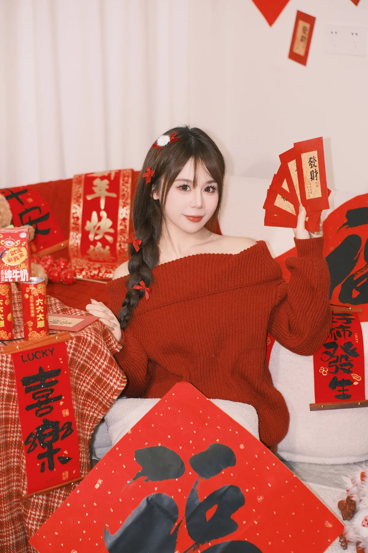 居家拍新年照5
