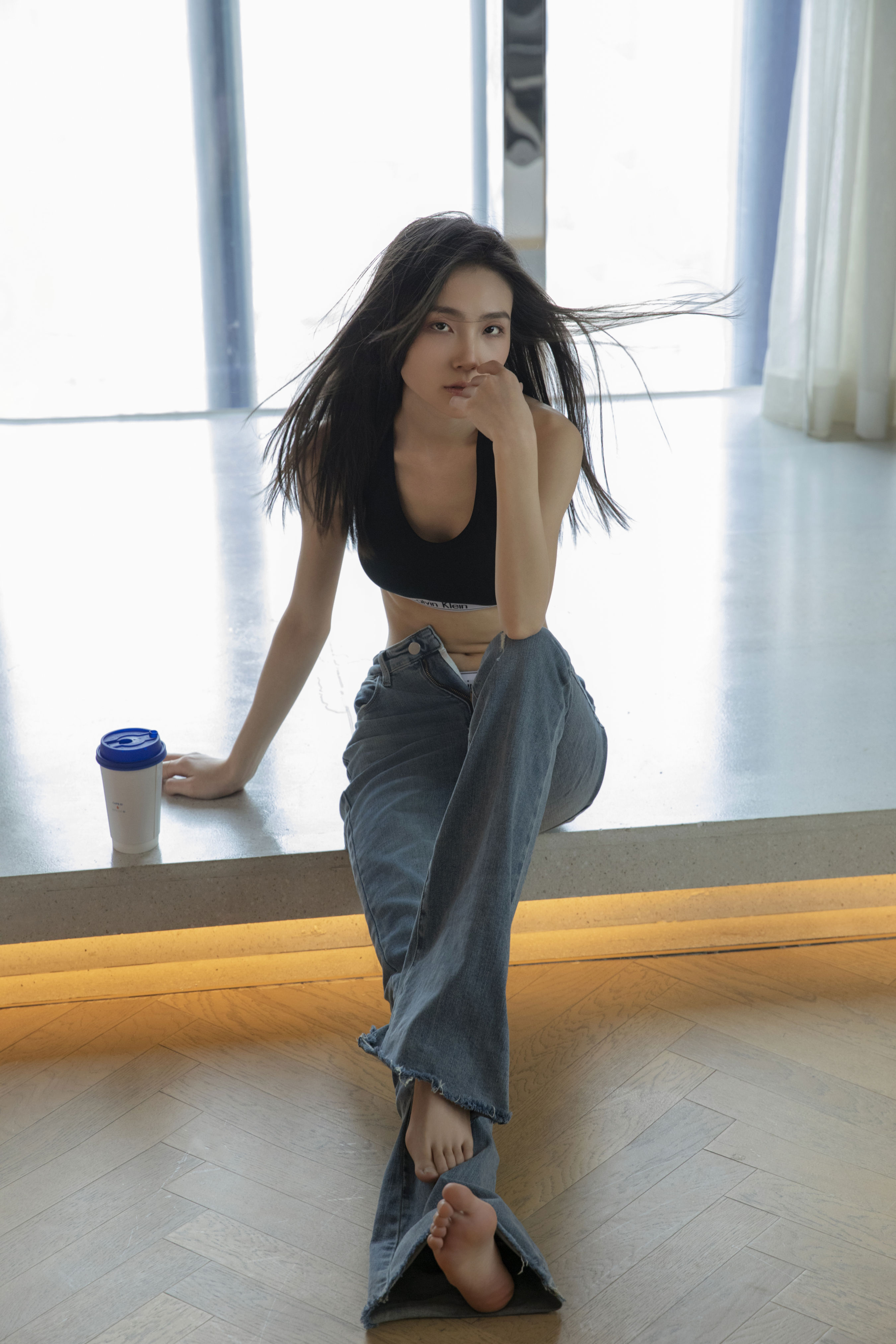 Jeans in the summer