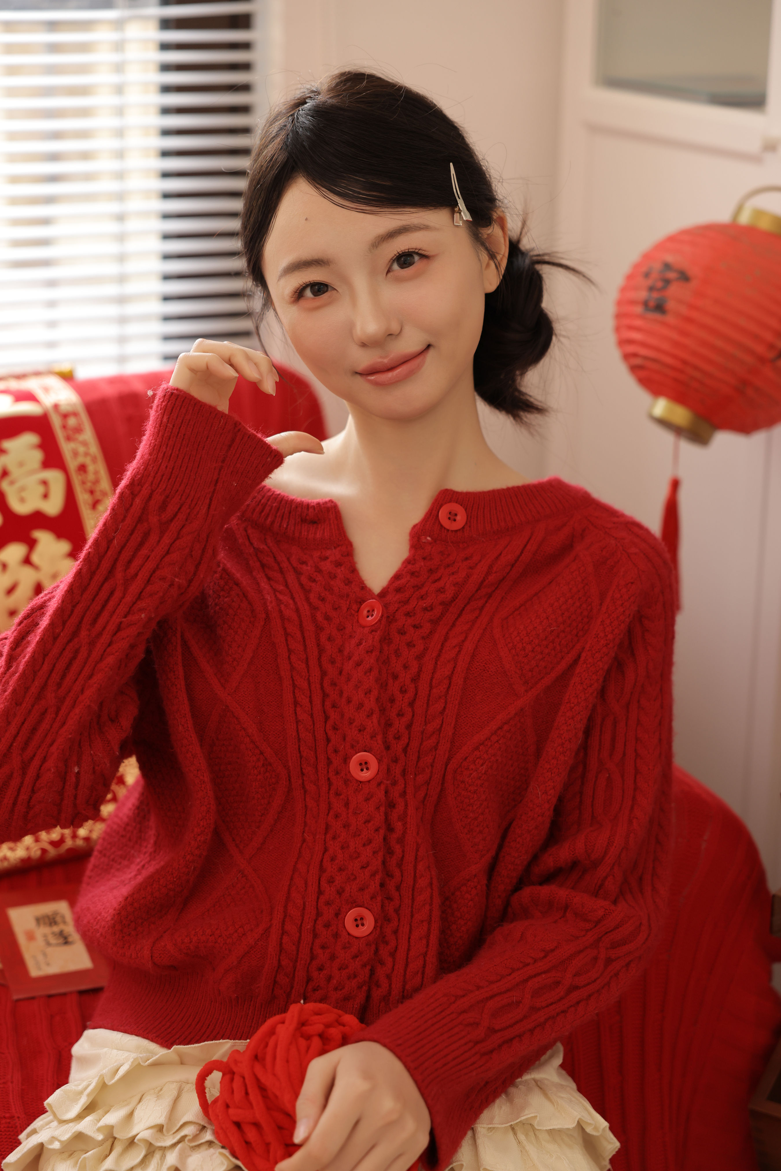 猫八木_小羊爱干饭《新年快乐》美图作品图片1