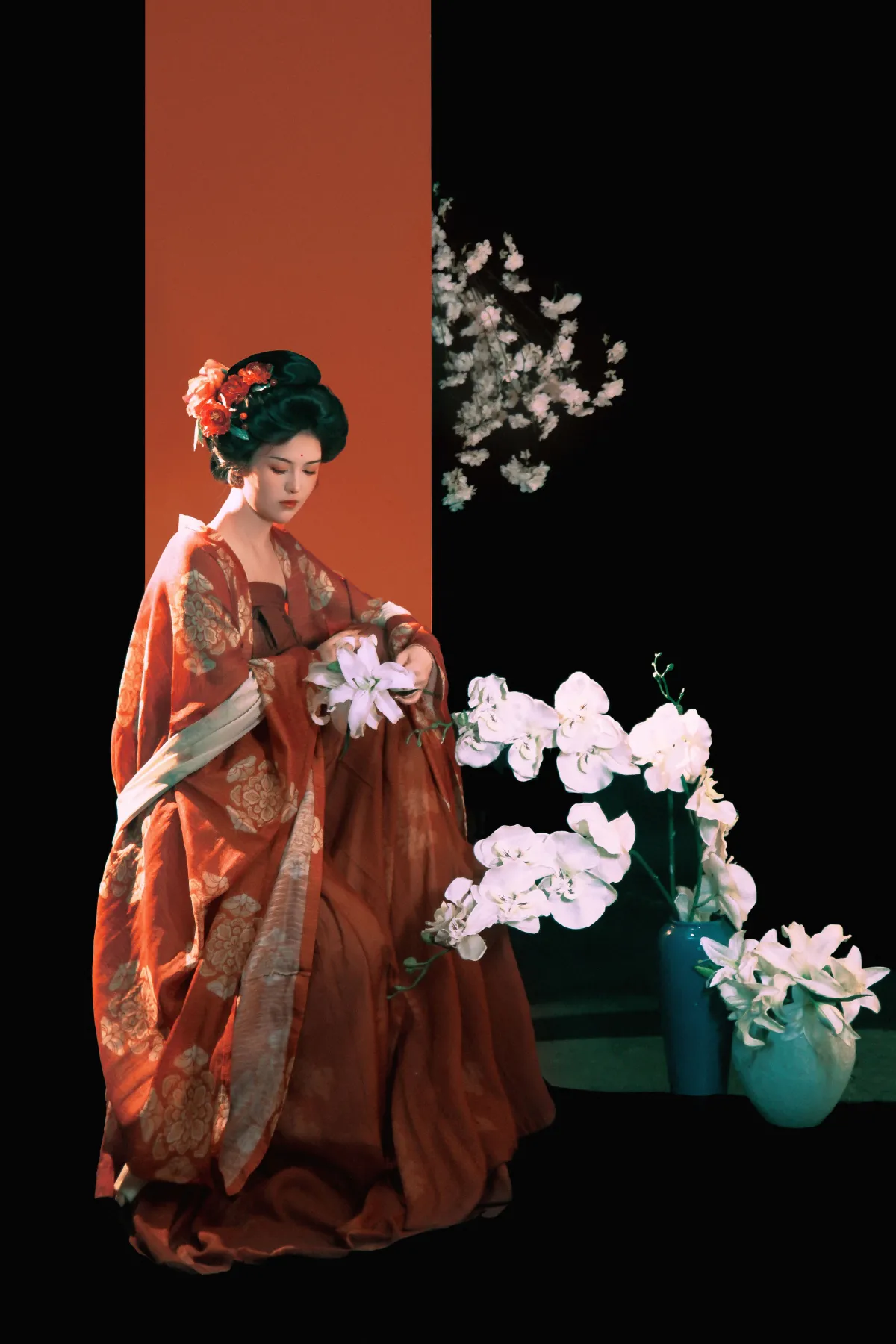 簪花仕女