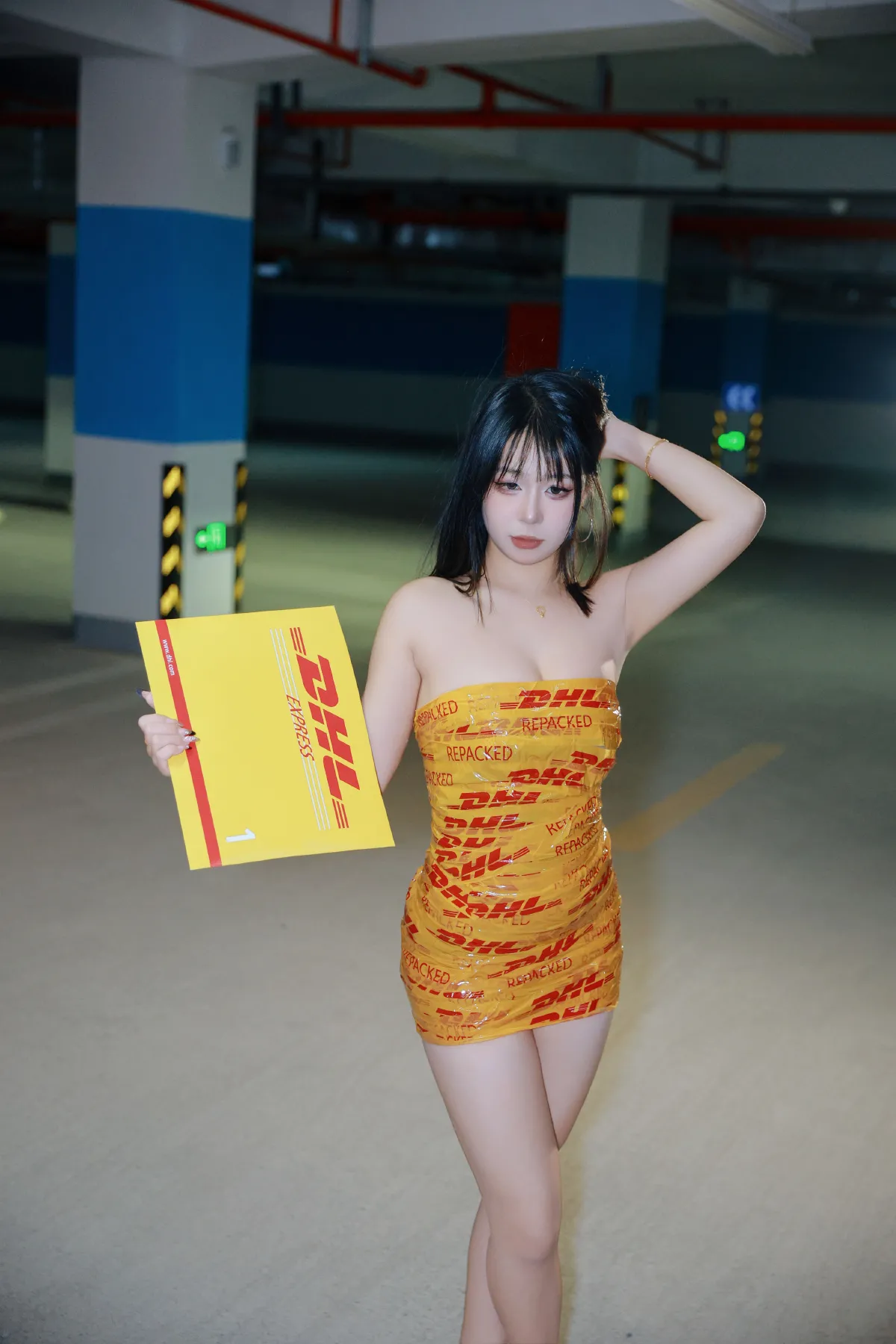 胶带风写真